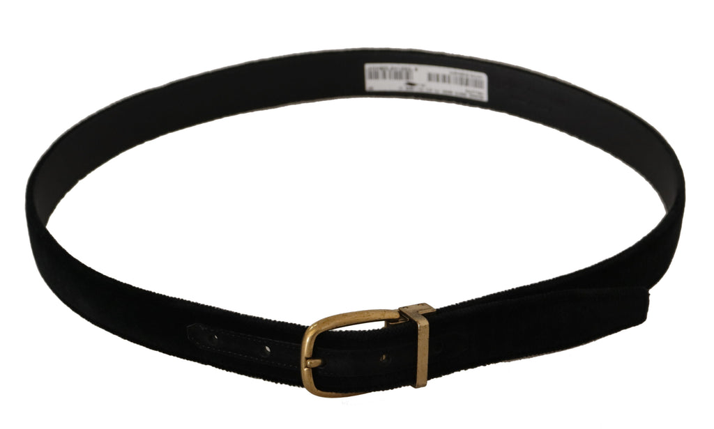 Dolce &amp; Gabbana Schicker Samt-Eleganzgürtel