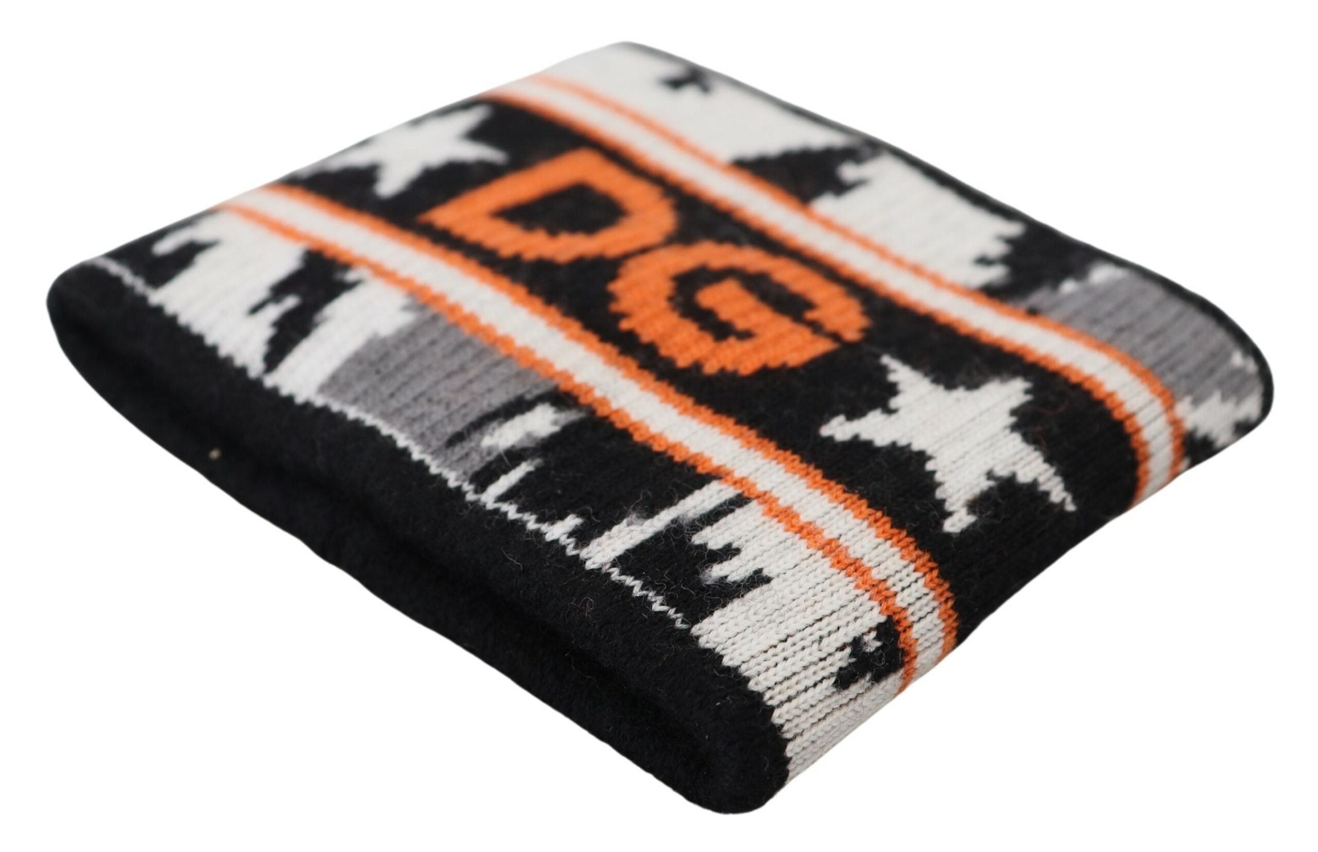Dolce &amp; Gabbana Elegante DG Queen Handgelenkswickel aus Wolle und Kaschmir