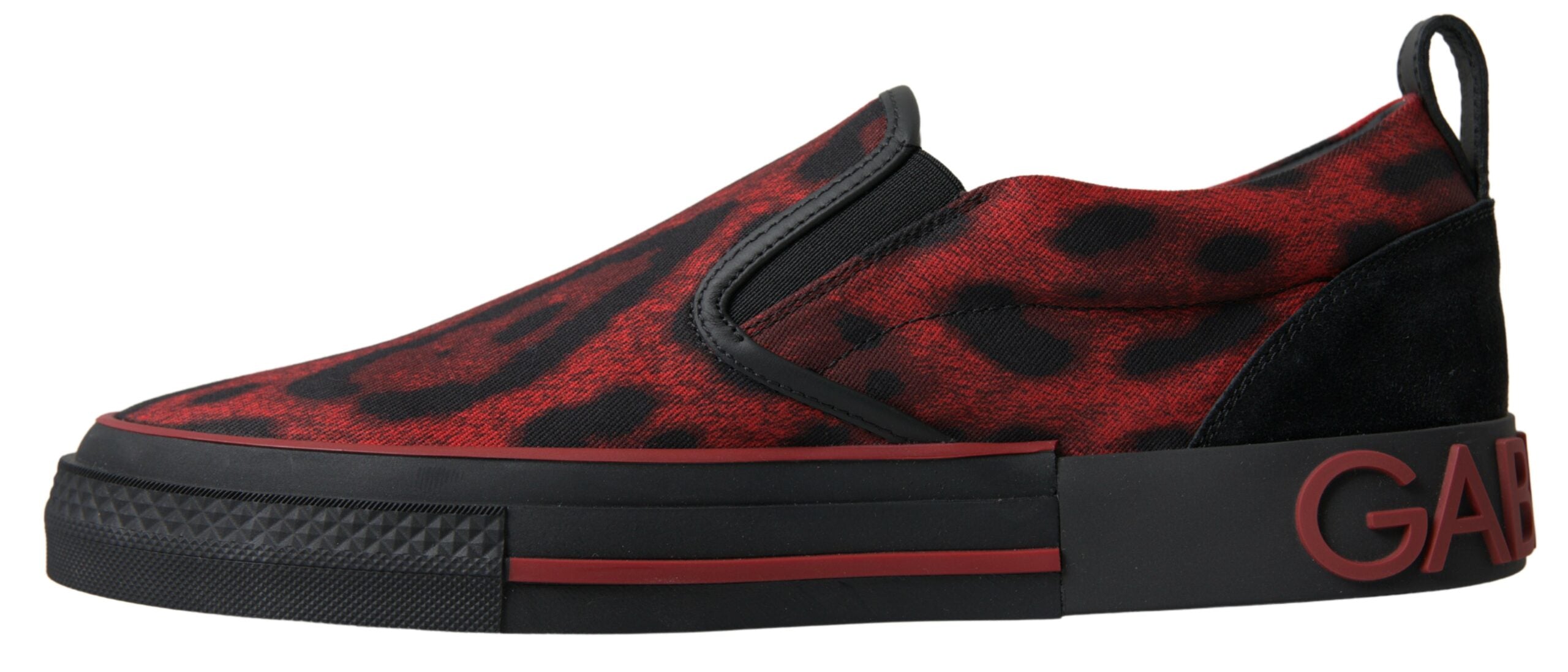 Dolce &amp; Gabbana – Schicke Loafer-Sneaker mit Leopardenmuster
