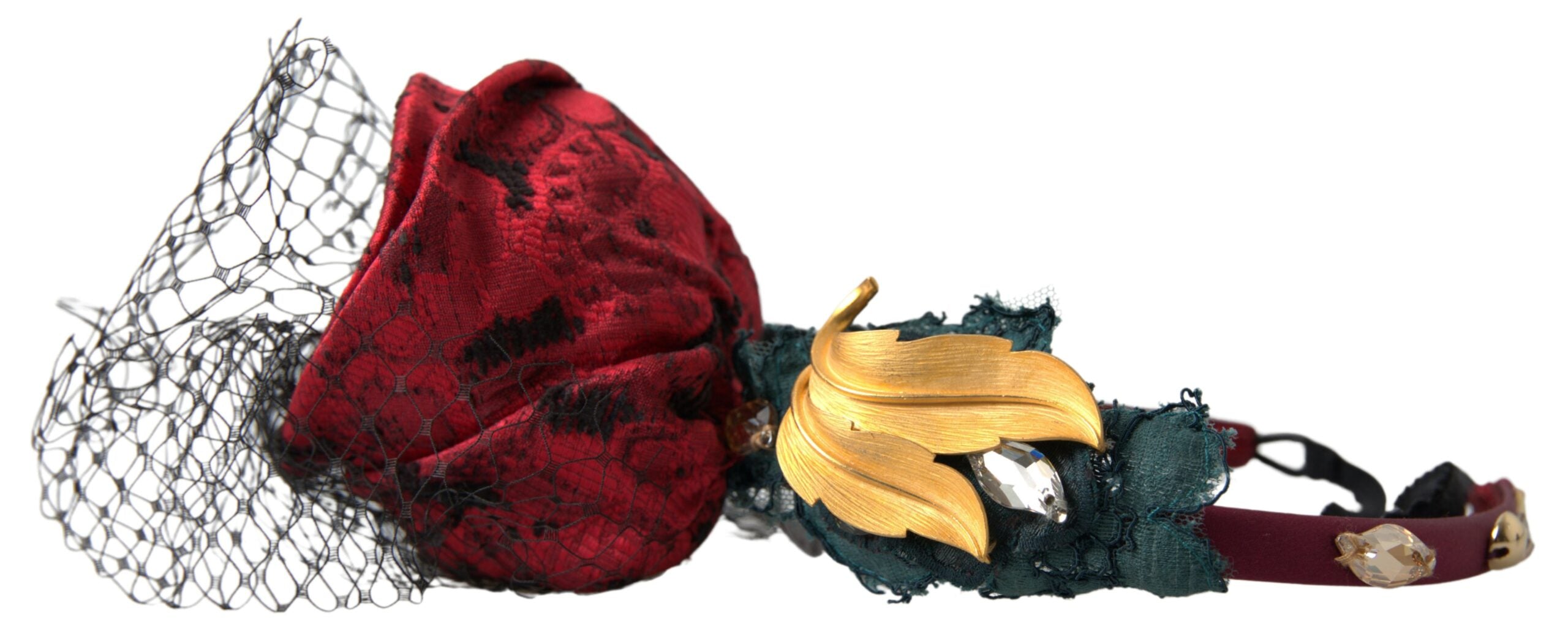 Dolce &amp; Gabbana Enchanted Rose Kristall-Stirnband-Diadem