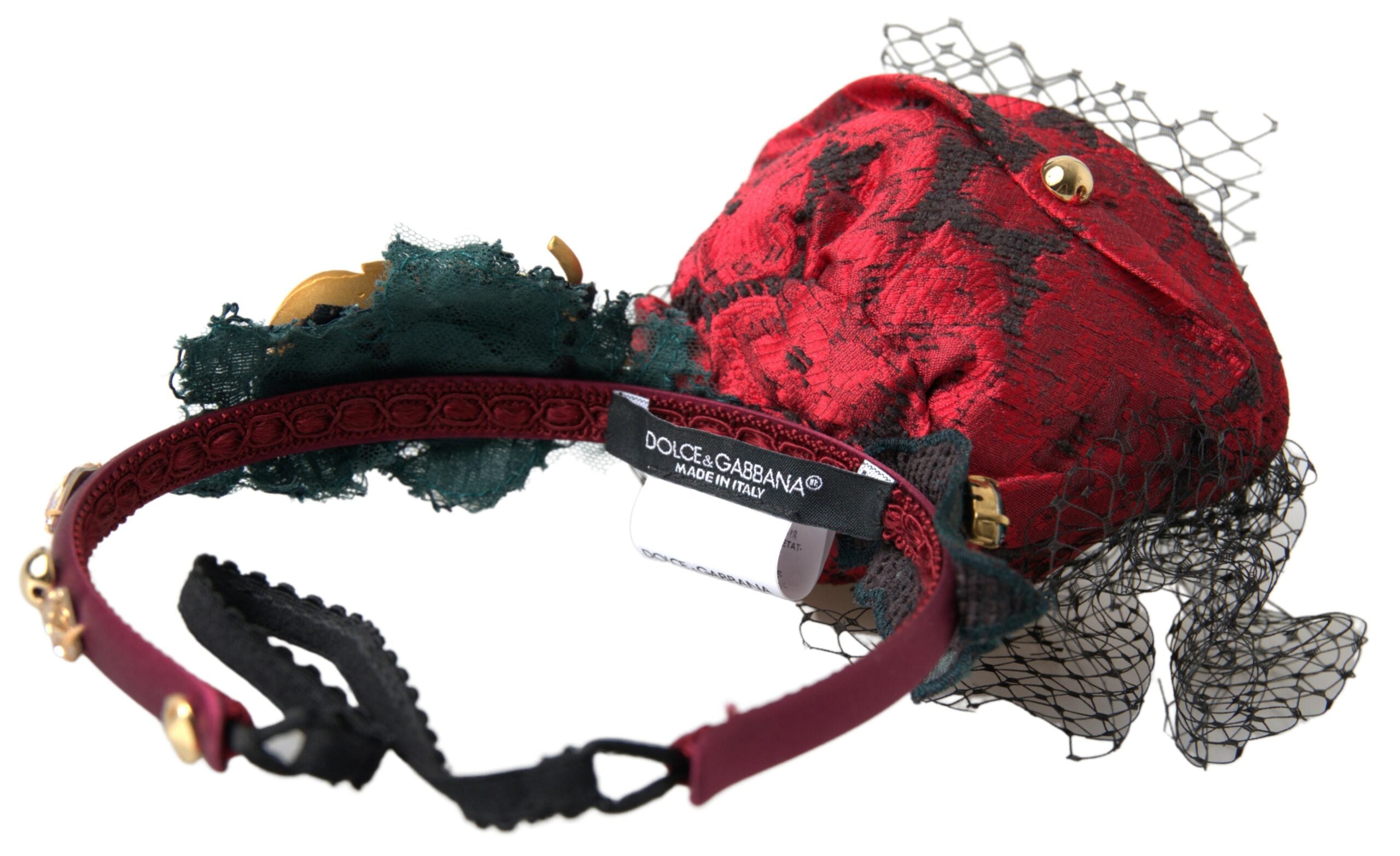 Dolce &amp; Gabbana Enchanted Rose Kristall-Stirnband-Diadem