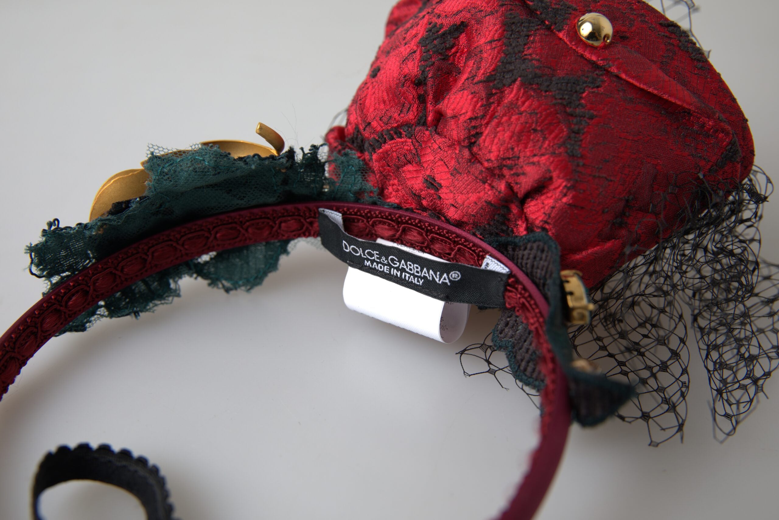 Dolce &amp; Gabbana Enchanted Rose Kristall-Stirnband-Diadem