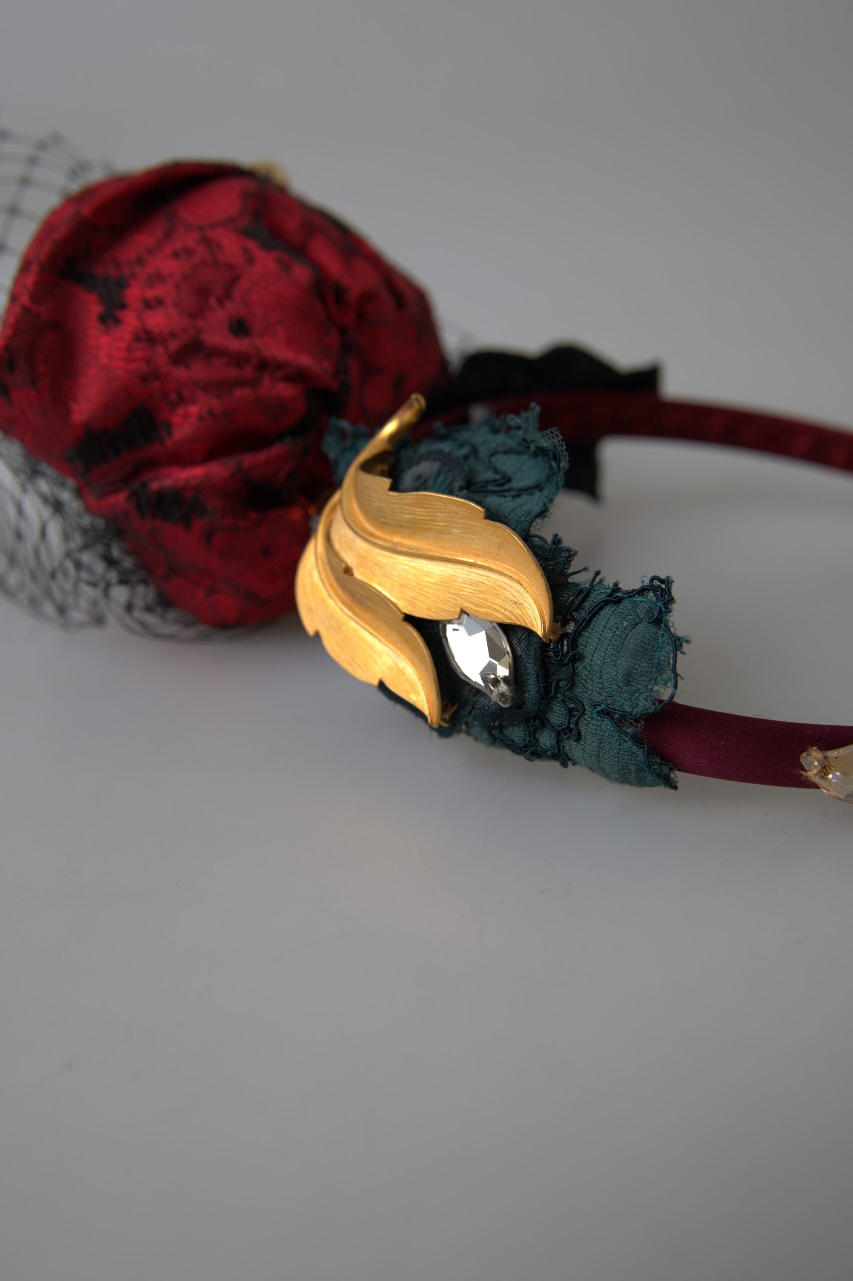 Dolce &amp; Gabbana Enchanted Rose Kristall-Stirnband-Diadem