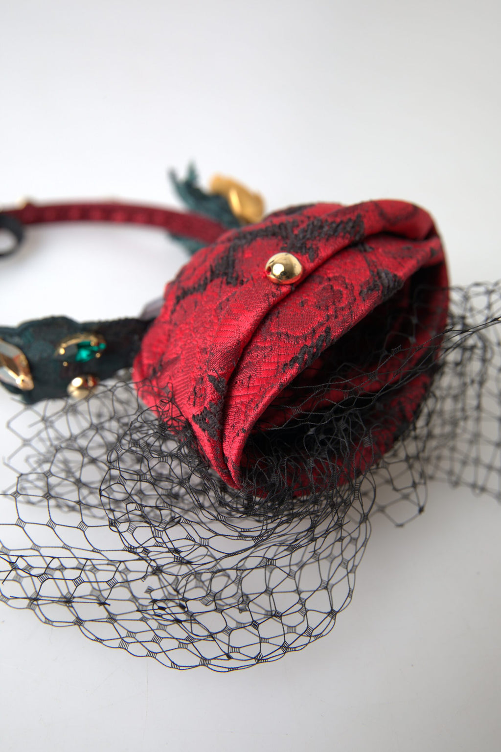 Dolce &amp; Gabbana Enchanted Rose Kristall-Stirnband-Diadem