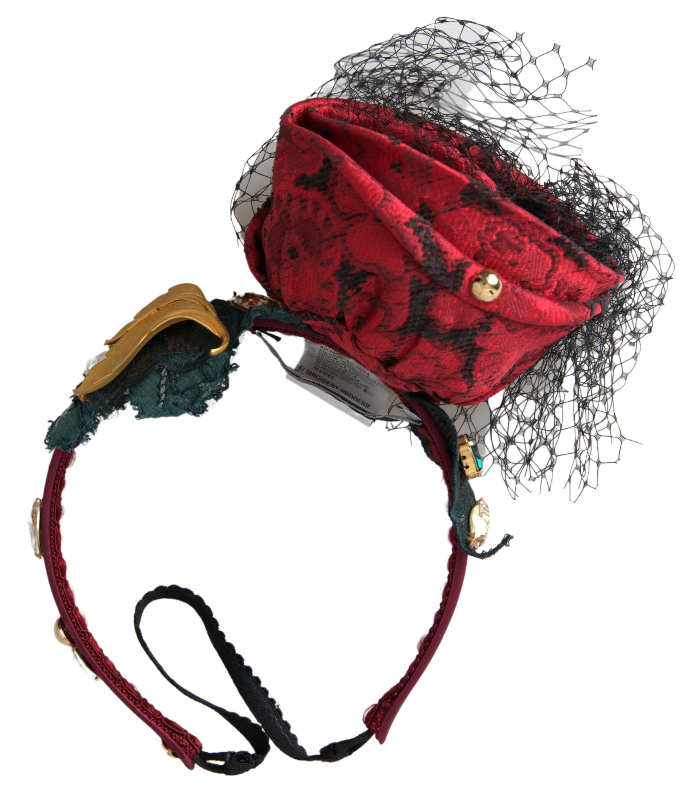 Dolce &amp; Gabbana Enchanted Rose Kristall-Stirnband-Diadem