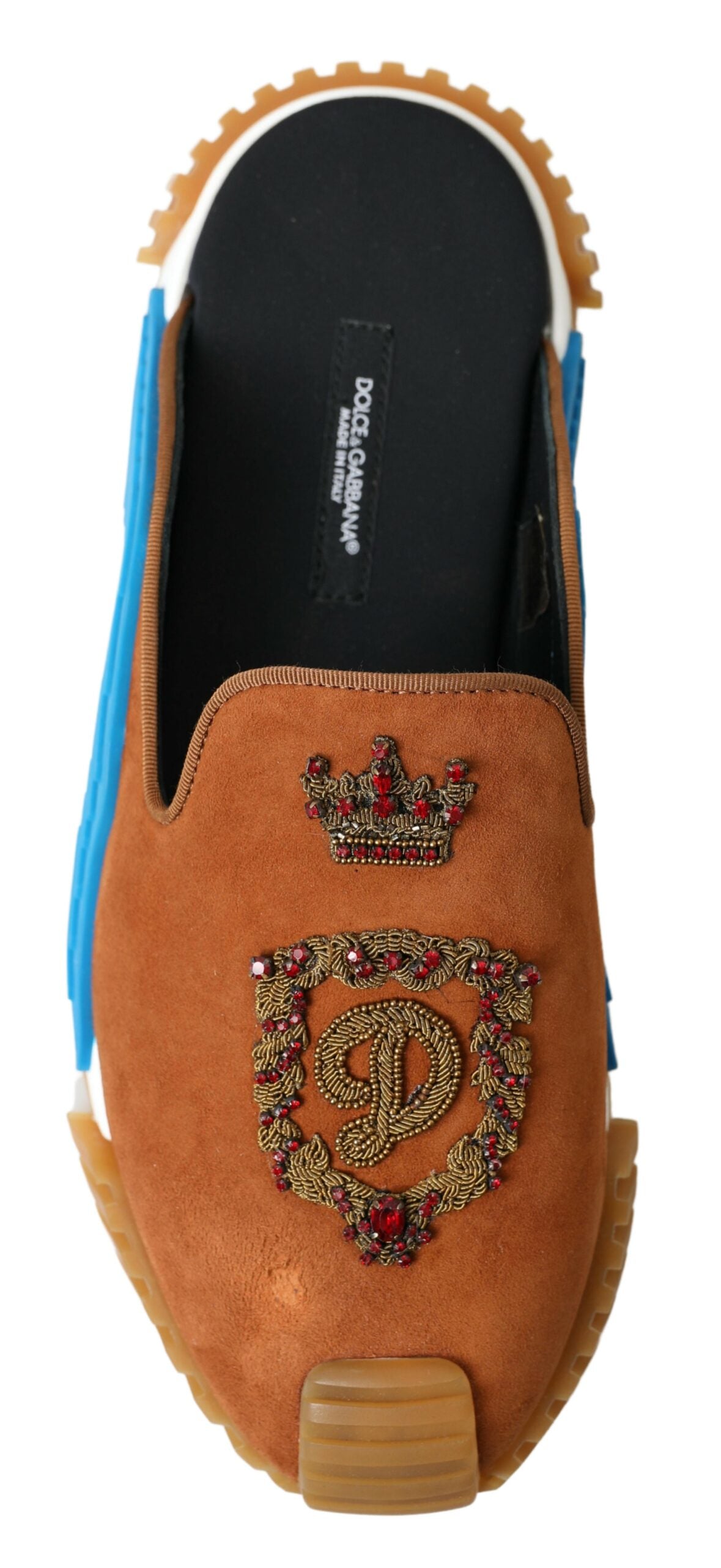 Dolce &amp; Gabbana Elegante mehrfarbige NS1 Slide-Sandalen