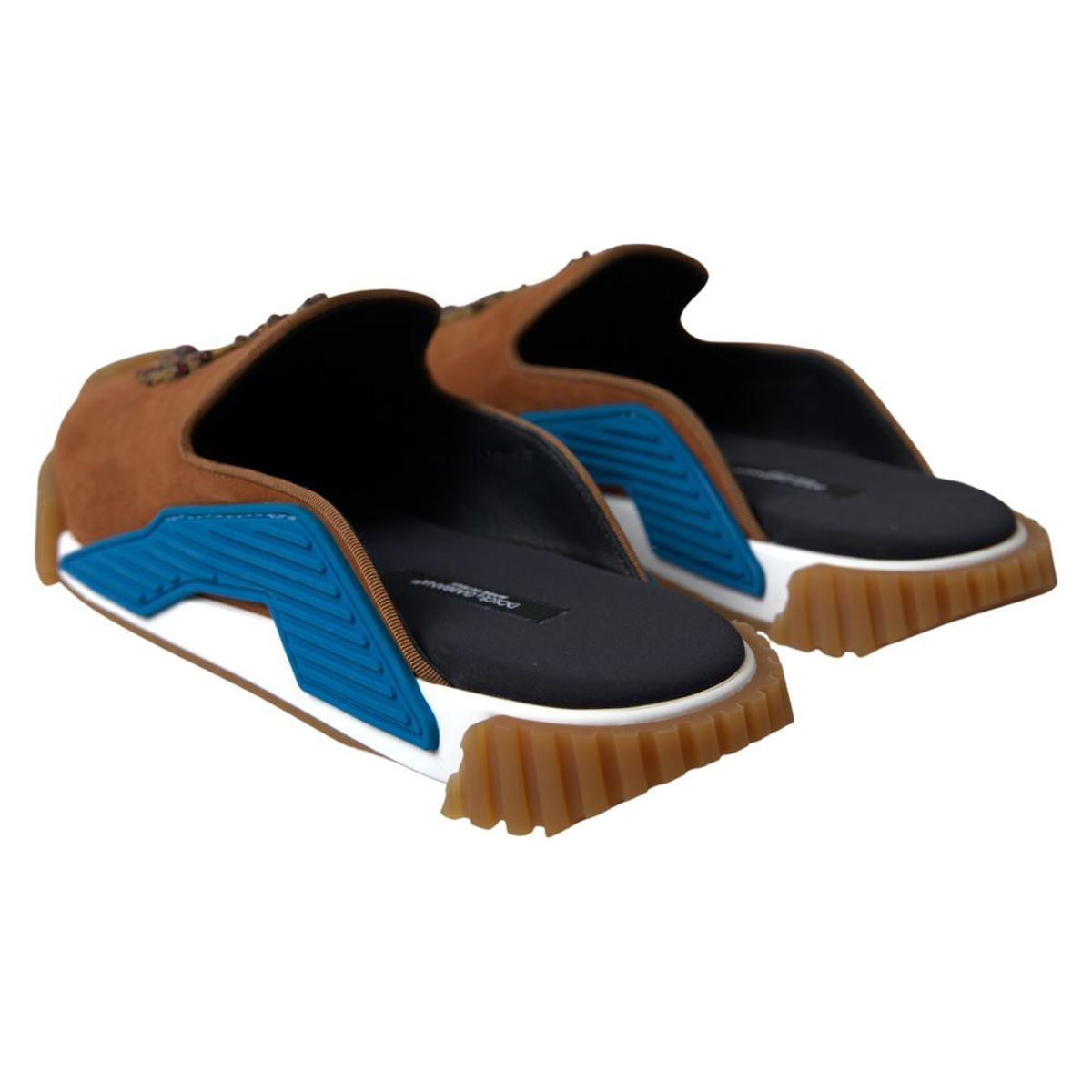 Dolce &amp; Gabbana Elegante mehrfarbige NS1 Slide-Sandalen