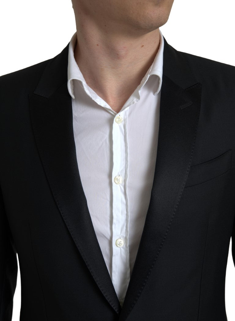 Dolce &amp; Gabbana Exquisiter Slim Fit Blazer aus Wollmischung