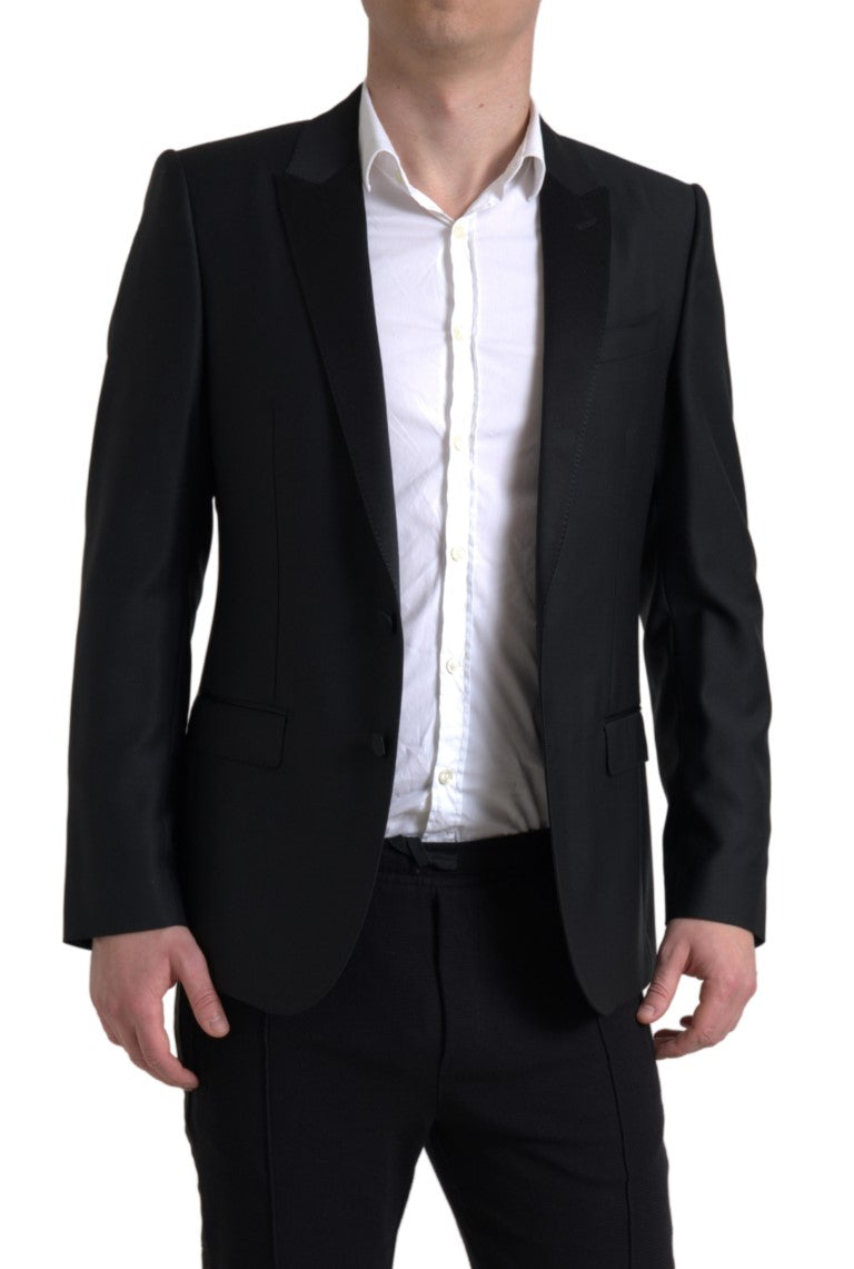 Dolce &amp; Gabbana Exquisiter Slim Fit Blazer aus Wollmischung