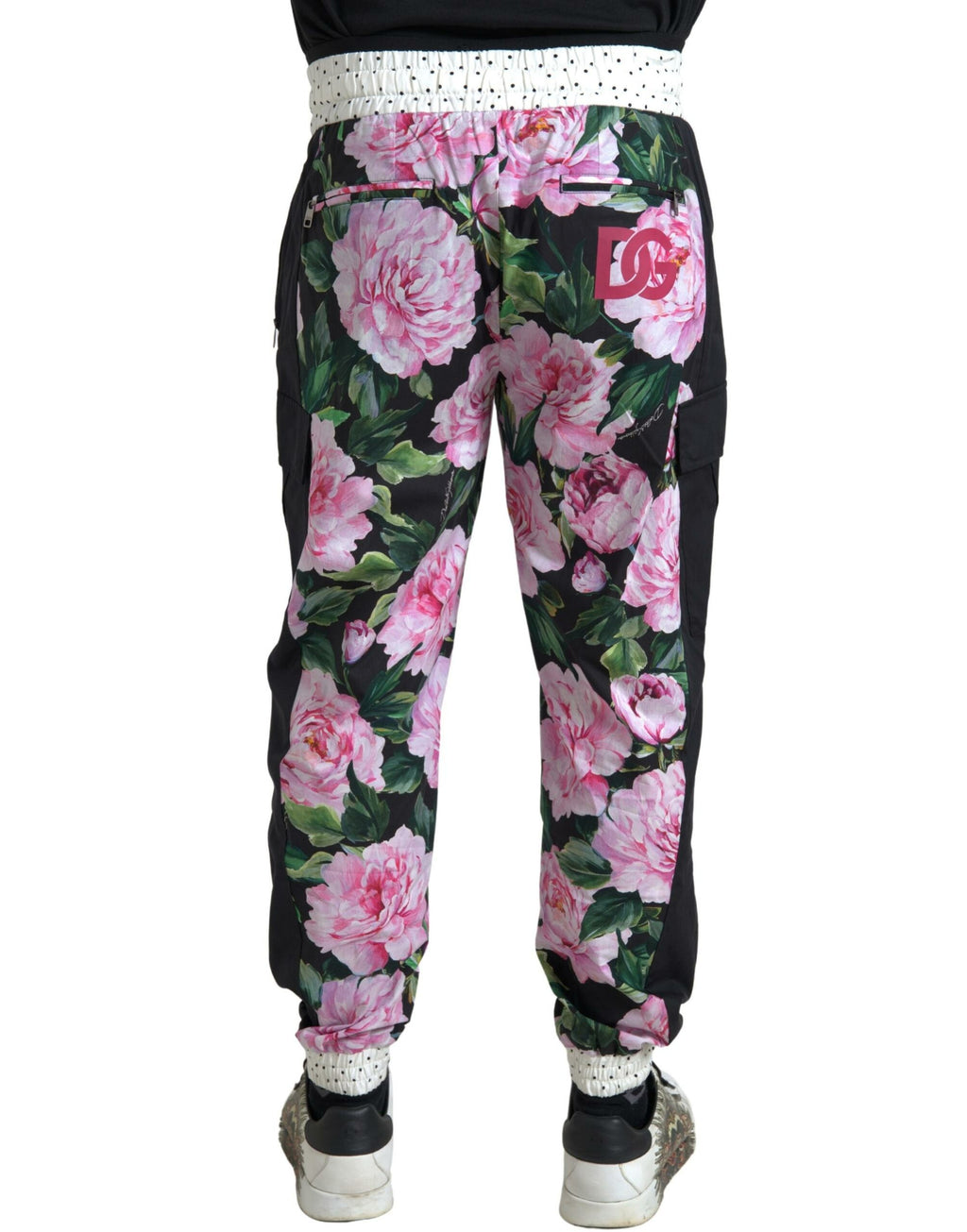 Dolce &amp; Gabbana Elegante mehrfarbige Baumwoll-Jogginghose