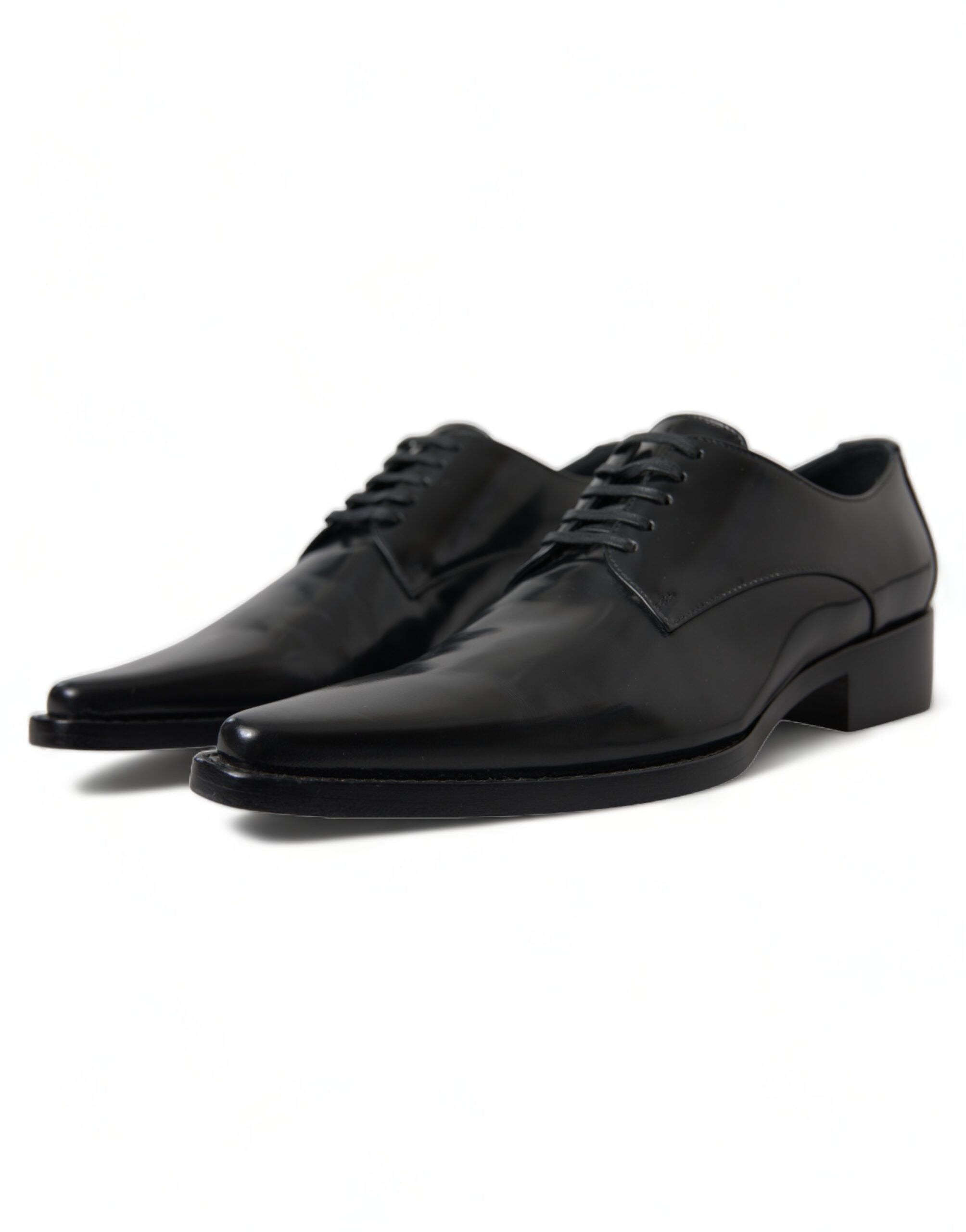 Dolce &amp; Gabbana – Elegante Ballerinas aus schwarzem Leder