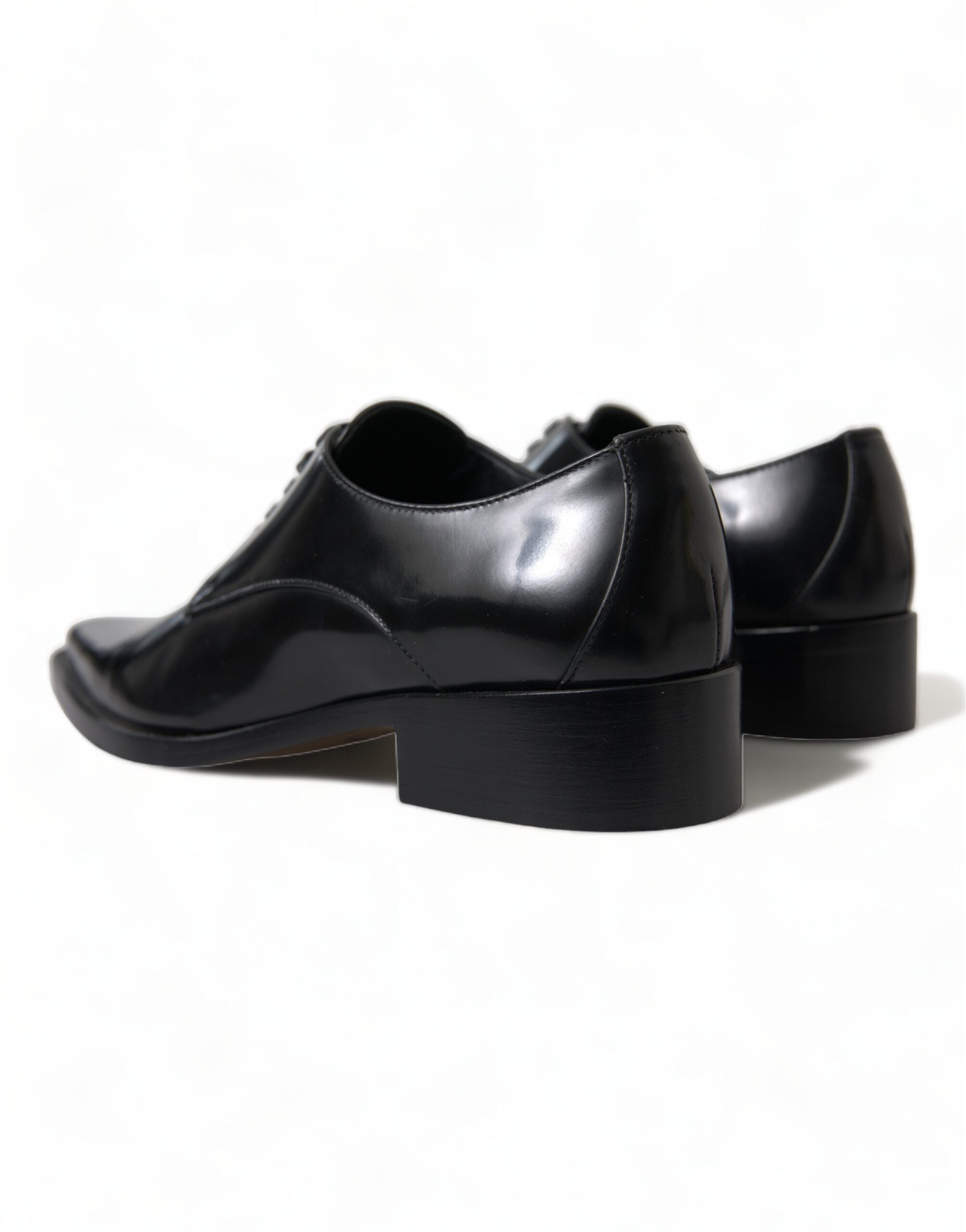 Dolce &amp; Gabbana – Elegante Ballerinas aus schwarzem Leder