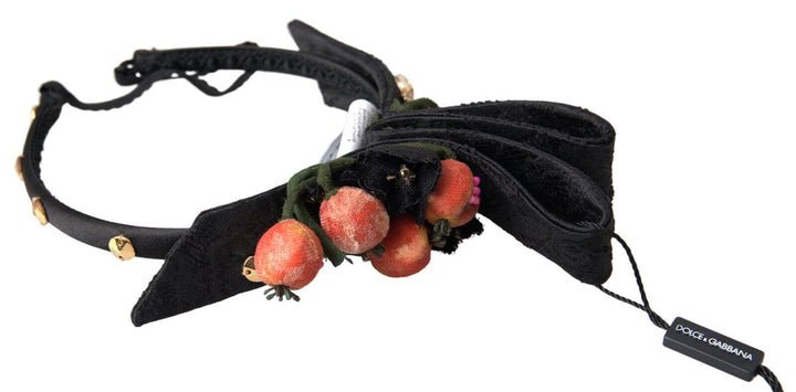 Dolce &amp; Gabbana – Exklusives mehrfarbiges Haarband mit Kristalldiadem