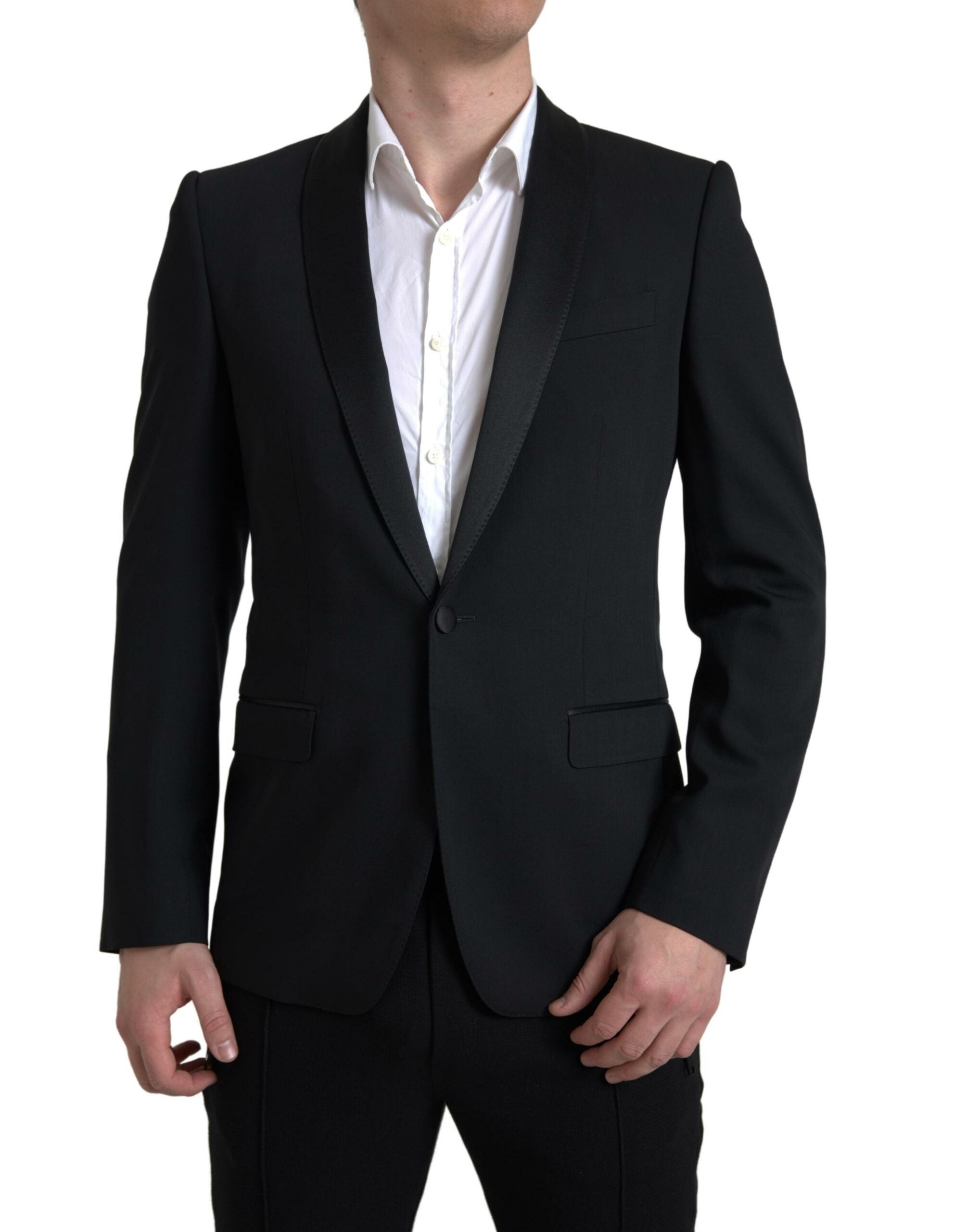 Dolce &amp; Gabbana Schicker Slim Fit Blazer aus Schurwolle