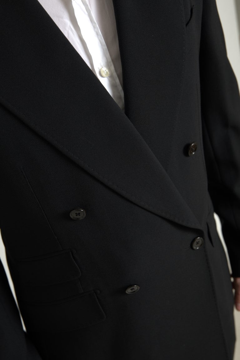 Dolce &amp; Gabbana Eleganter Slim Fit Zweireihiger Anzug