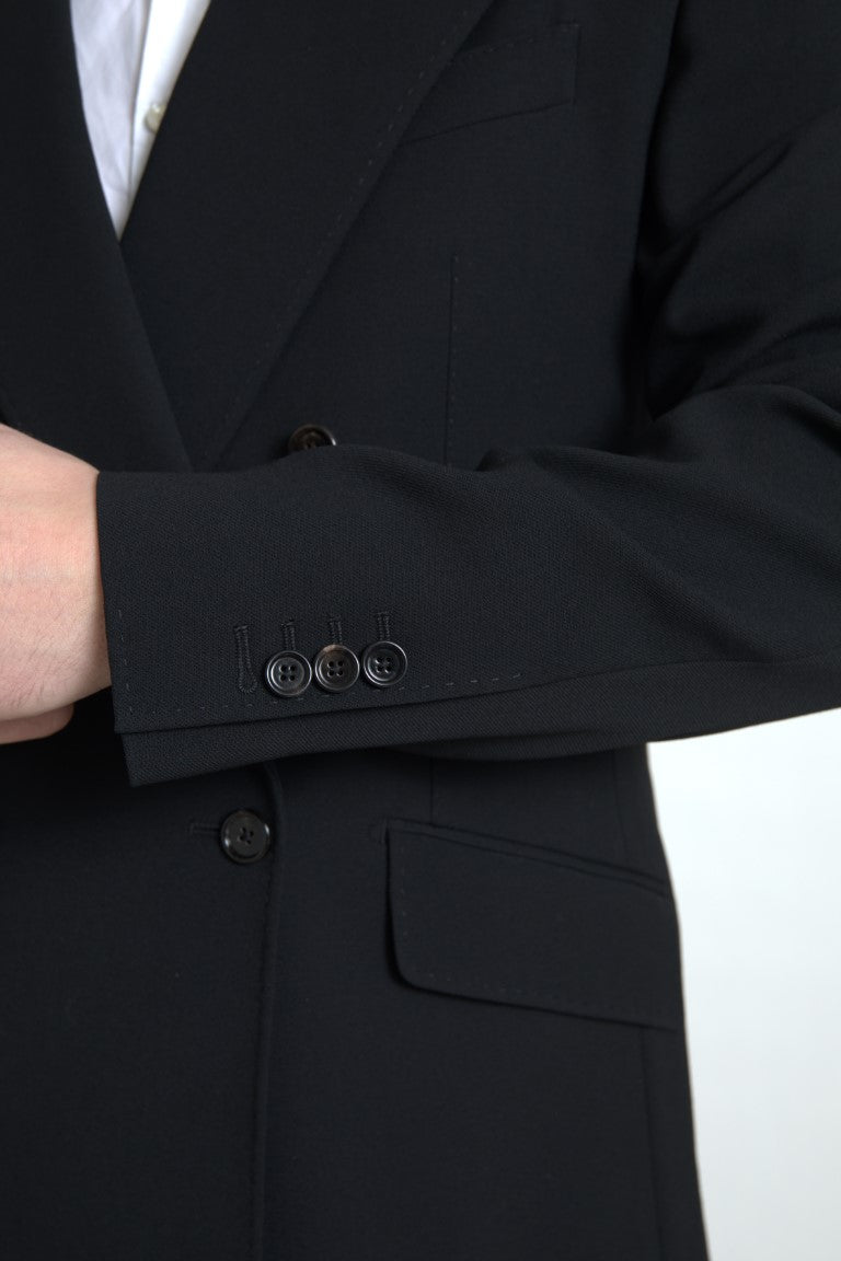 Dolce &amp; Gabbana Eleganter Slim Fit Zweireihiger Anzug