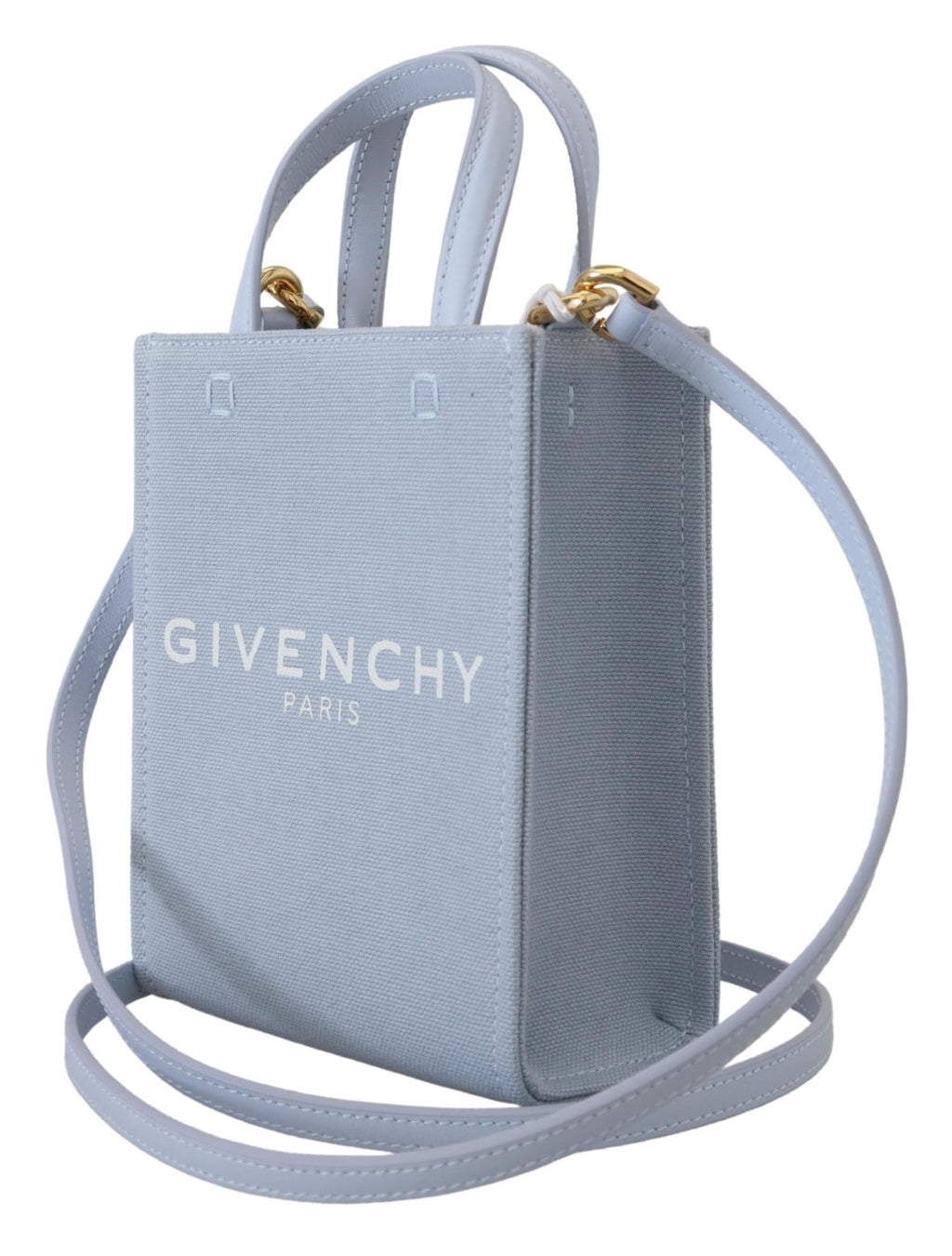 Givenchy Chic Cloud Blue Mini-Tasche aus Baumwolle