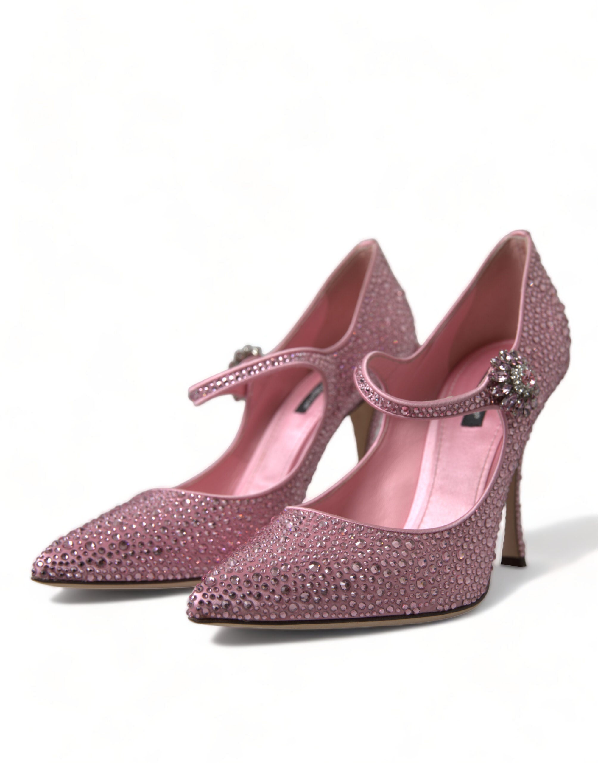 Dolce &amp; Gabbana Bezaubernde rosa Kristallpumps