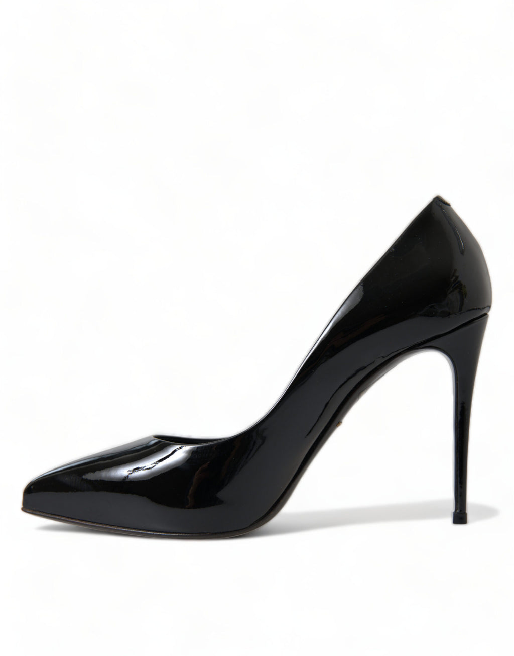 Dolce &amp; Gabbana Elegante schwarze Lack-Stilettos