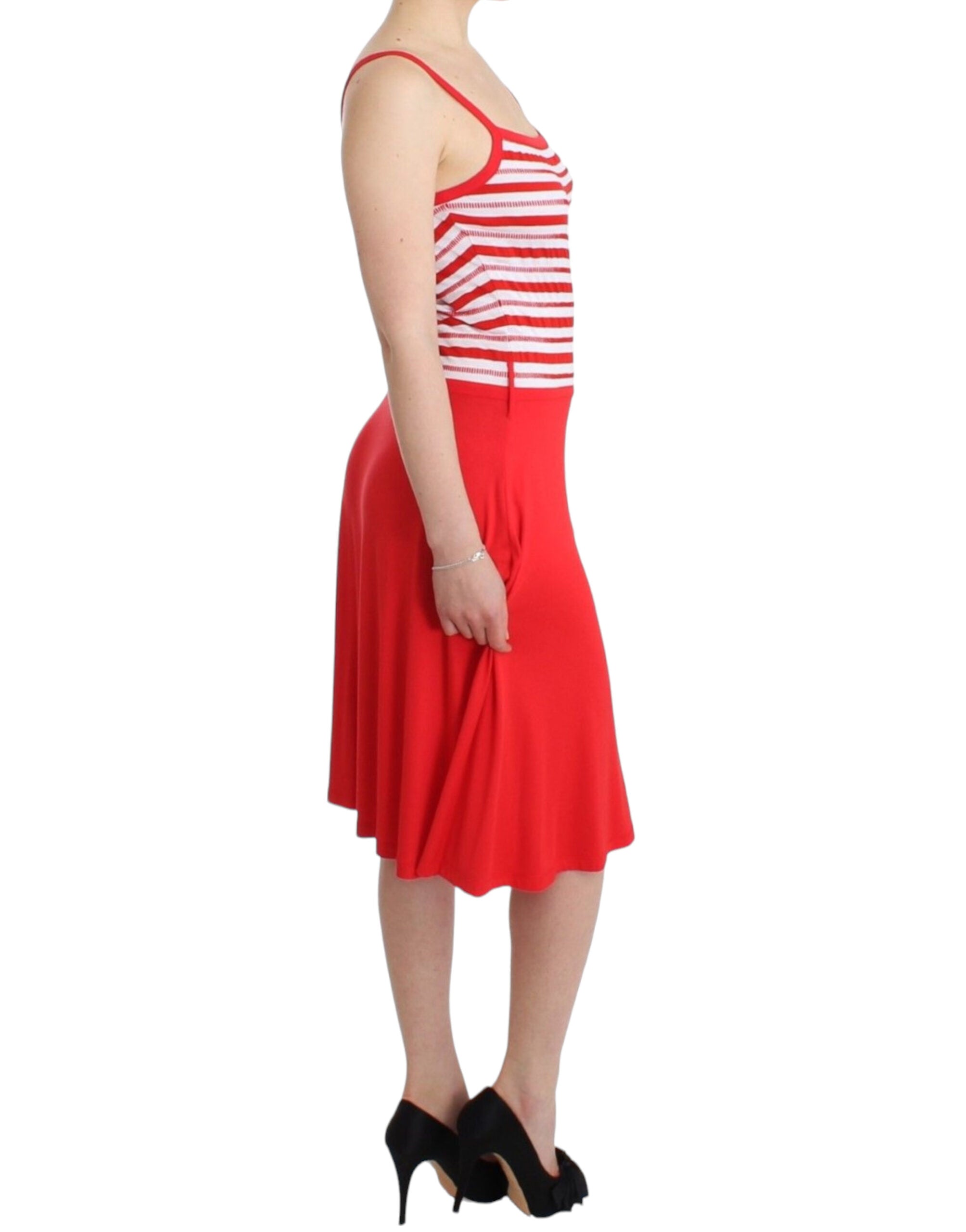 Roccobarocco Schickes knielanges Kleid in Audrey-Jersey-Linie - Siebentaschen