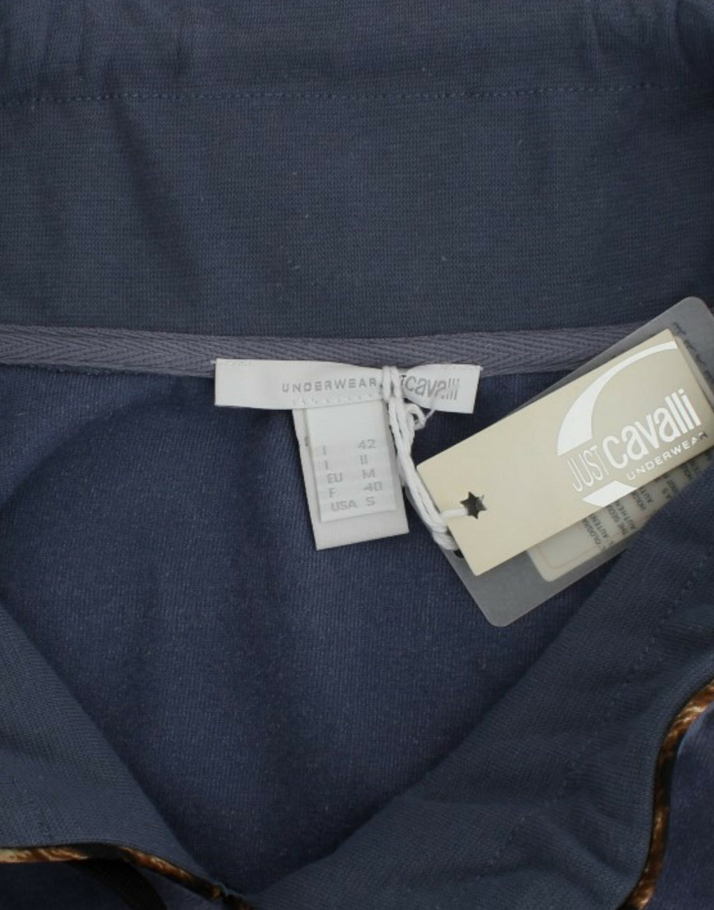 Cavalli – Eleganter Pullover-Mock mit Strass-Detail