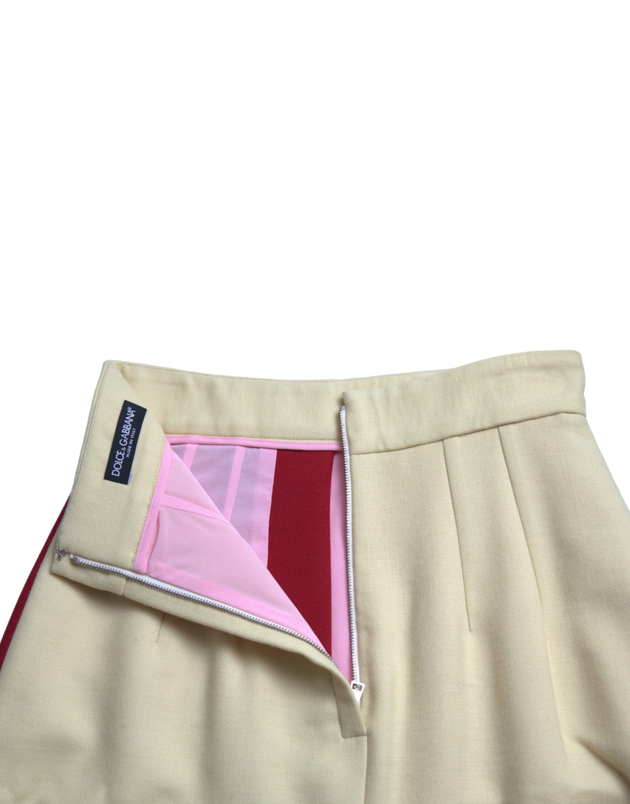 Dolce &amp; Gabbana Eleganter Mini-A-Linienrock mit hoher Taille