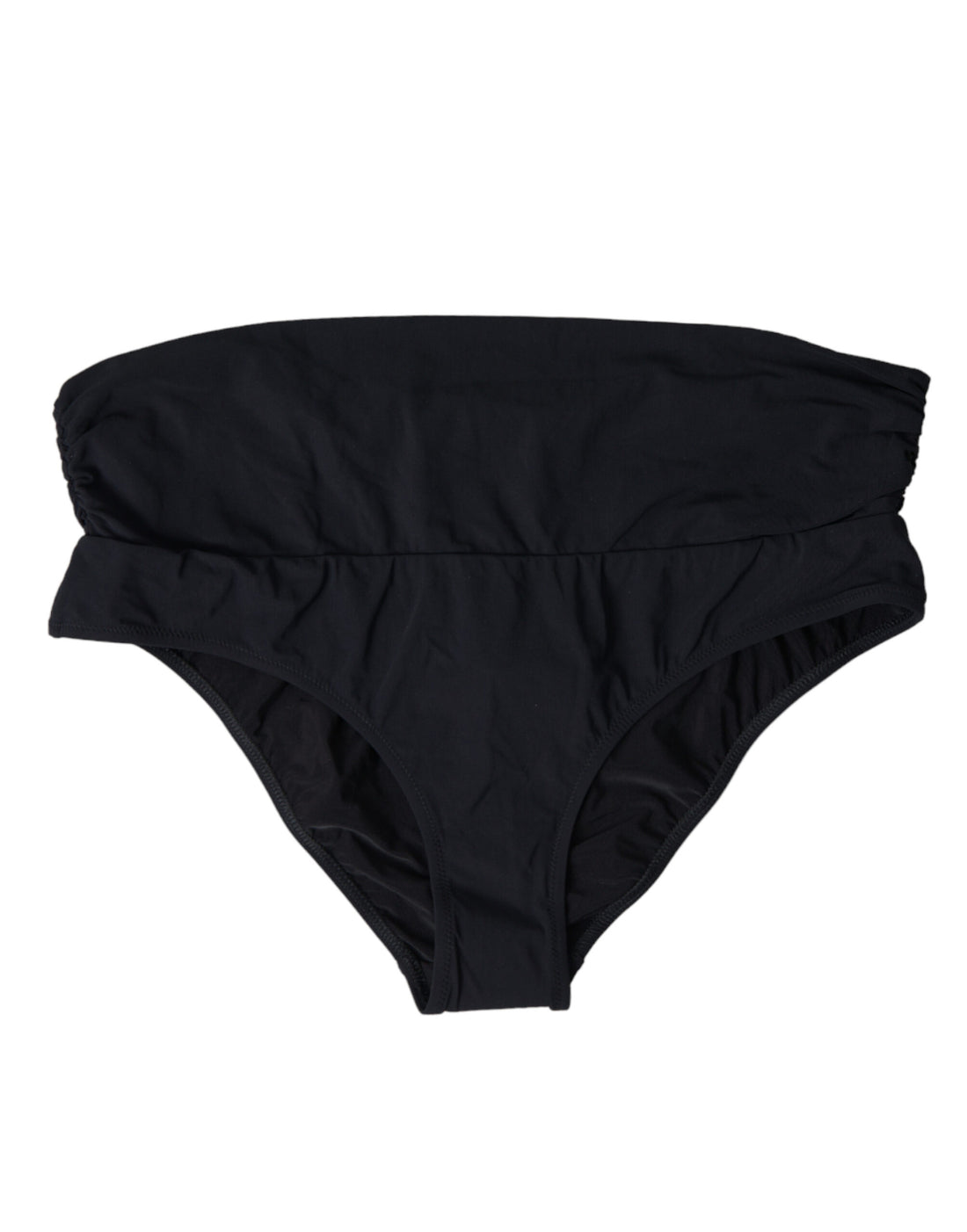 Dolce &amp; Gabbana Elegantes schwarzes Bikinihöschen – Ultimative Strandeleganz