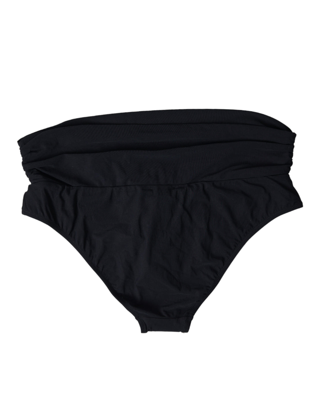 Dolce &amp; Gabbana Elegantes schwarzes Bikinihöschen – Ultimative Strandeleganz