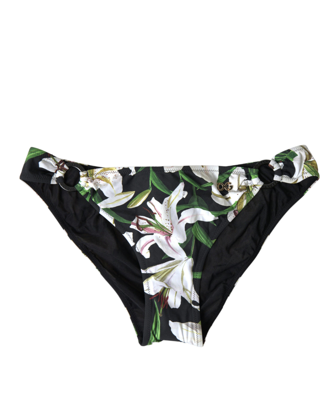 Dolce &amp; Gabbana – Elegantes Bikinihöschen mit Blumenmuster – Schwimmen mit Stil