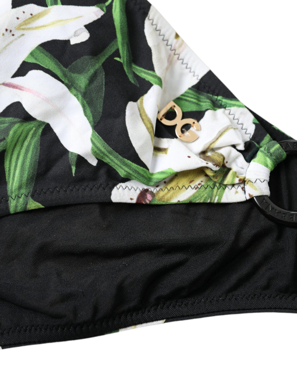 Dolce &amp; Gabbana – Elegantes Bikinihöschen mit Blumenmuster – Schwimmen mit Stil