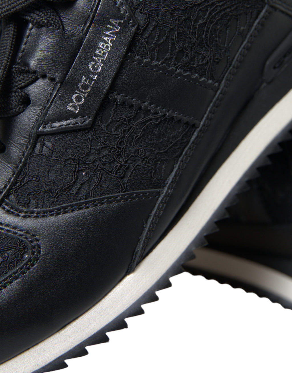 Dolce &amp; Gabbana Elegante schwarze klassische Sneakers