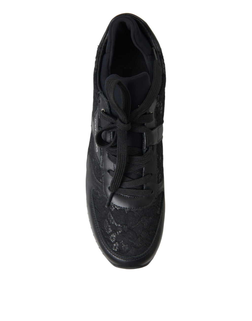 Dolce &amp; Gabbana Elegante schwarze klassische Sneakers