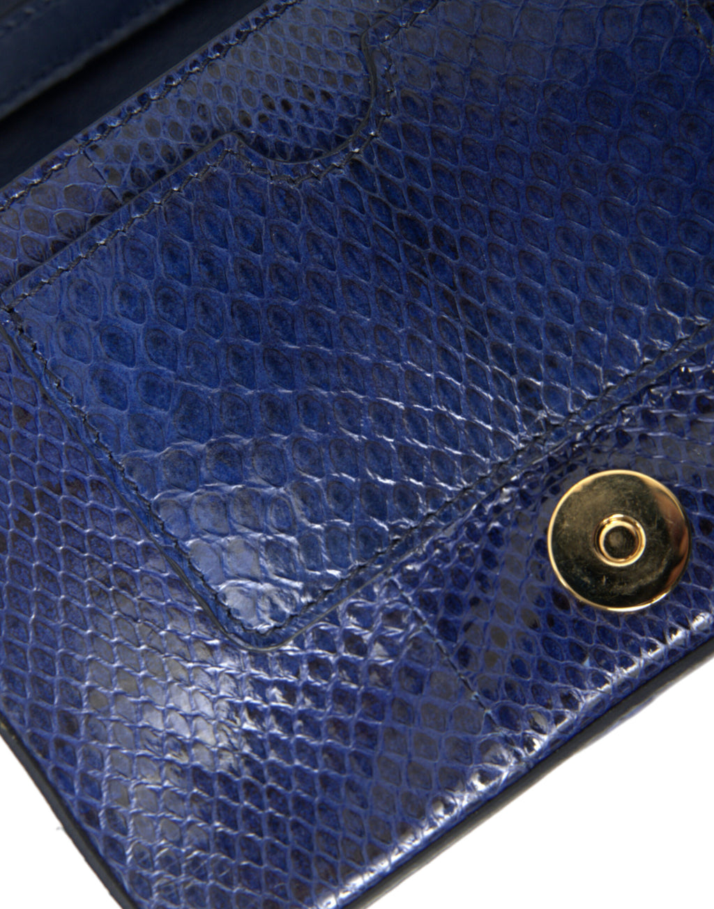 Dolce &amp; Gabbana – Exquisite Schultertasche aus blauem Nerzfell