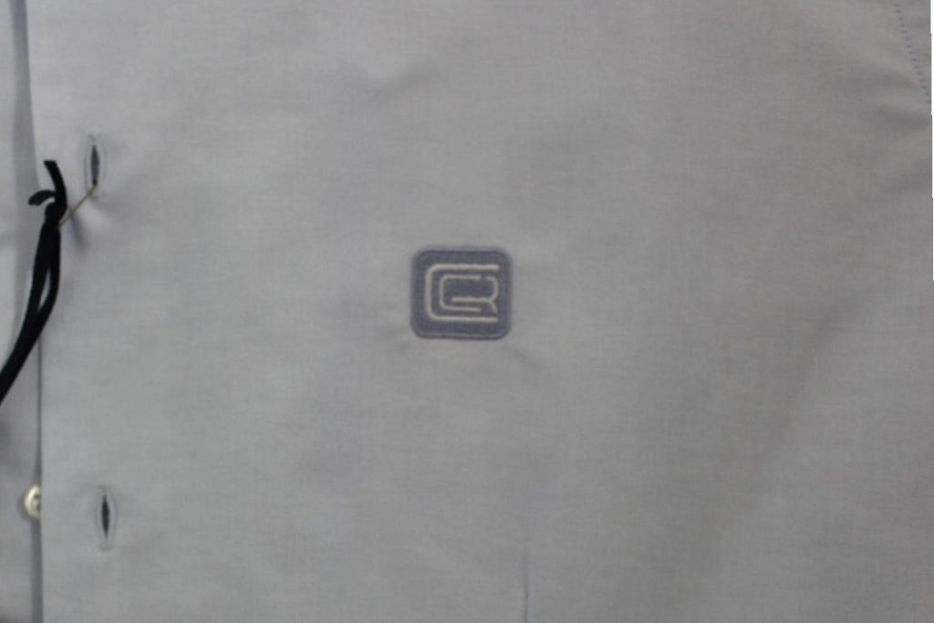Cavalli Elegantes hellblaues italienisches Baumwollhemd