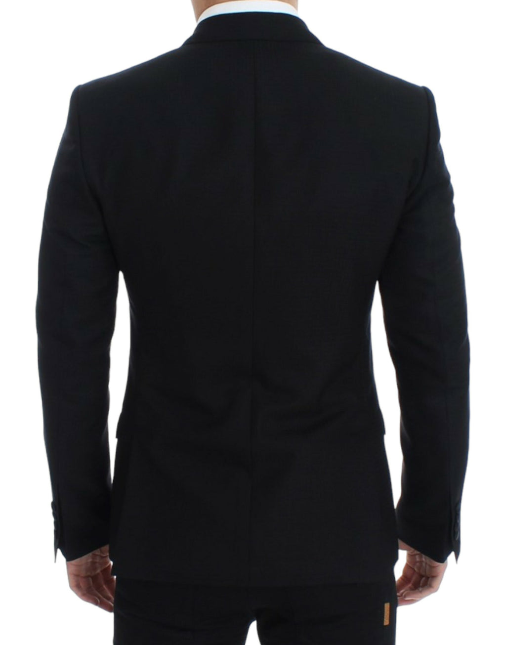 Dolce &amp; Gabbana Eleganter schwarzer Sicilia-Blazer aus Seidenmischung