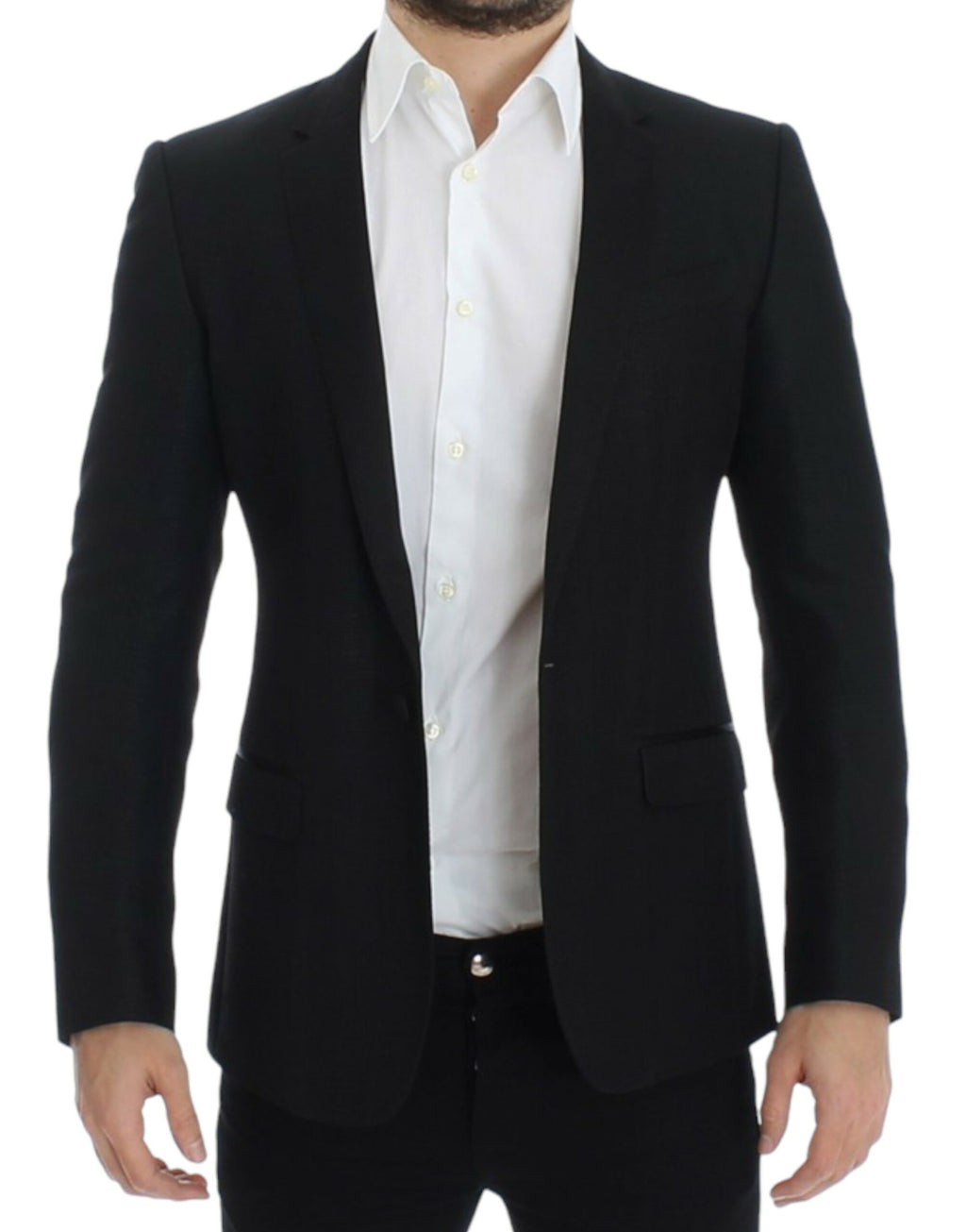 Dolce &amp; Gabbana Elegante Martini-Blazerjacke im Slim Fit
