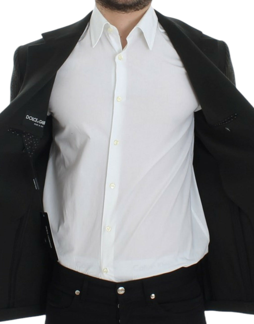 Dolce &amp; Gabbana Elegante grüne Kaschmir-Blazerjacke