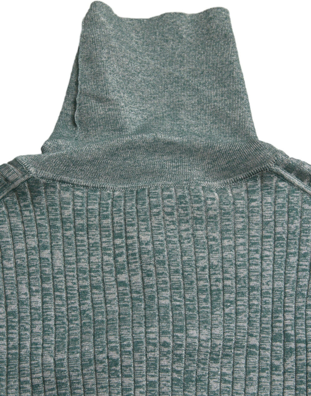 Dolce &amp; Gabbana Eleganter grüner Rollkragenpullover