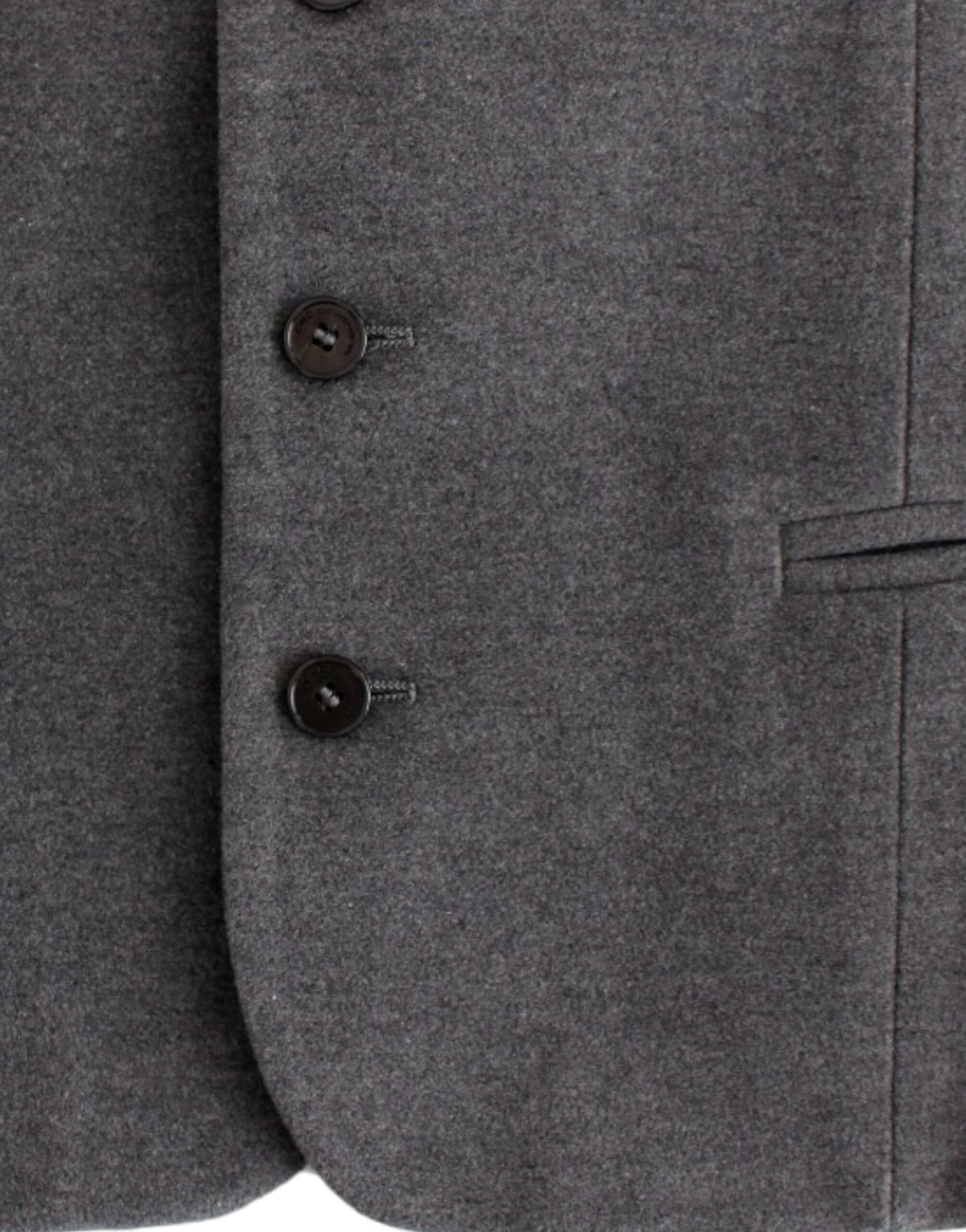 Costume National Chic Graue Freizeitweste
