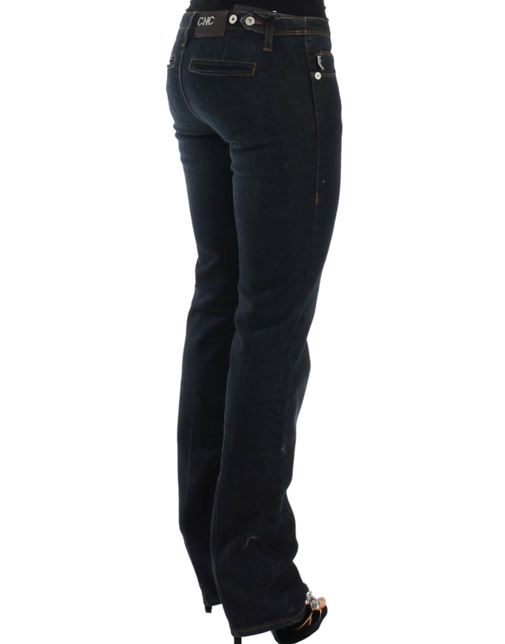 Costume National Chic Blau Slim Fit Denim Delight