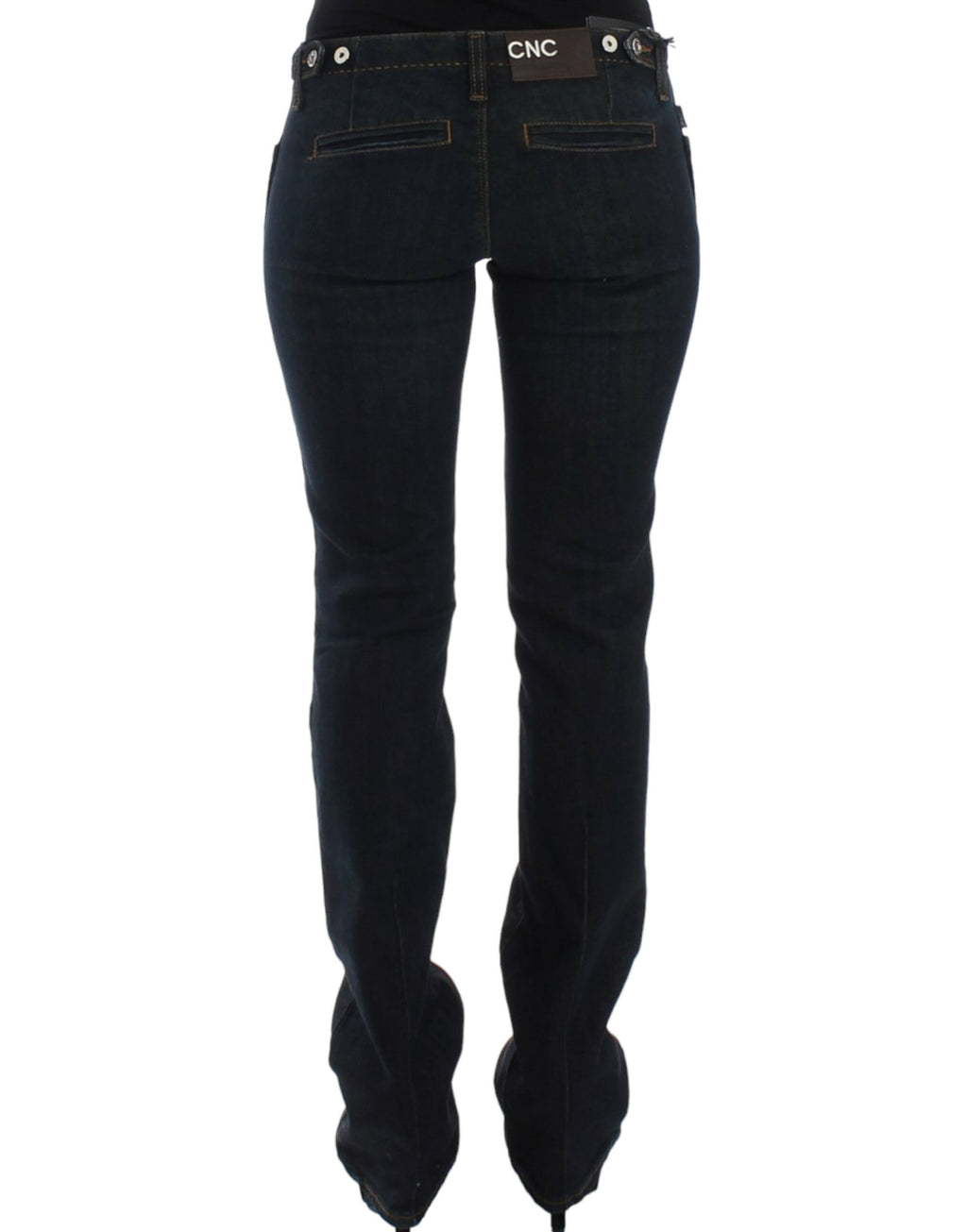 Costume National Chic Blau Slim Fit Denim Delight