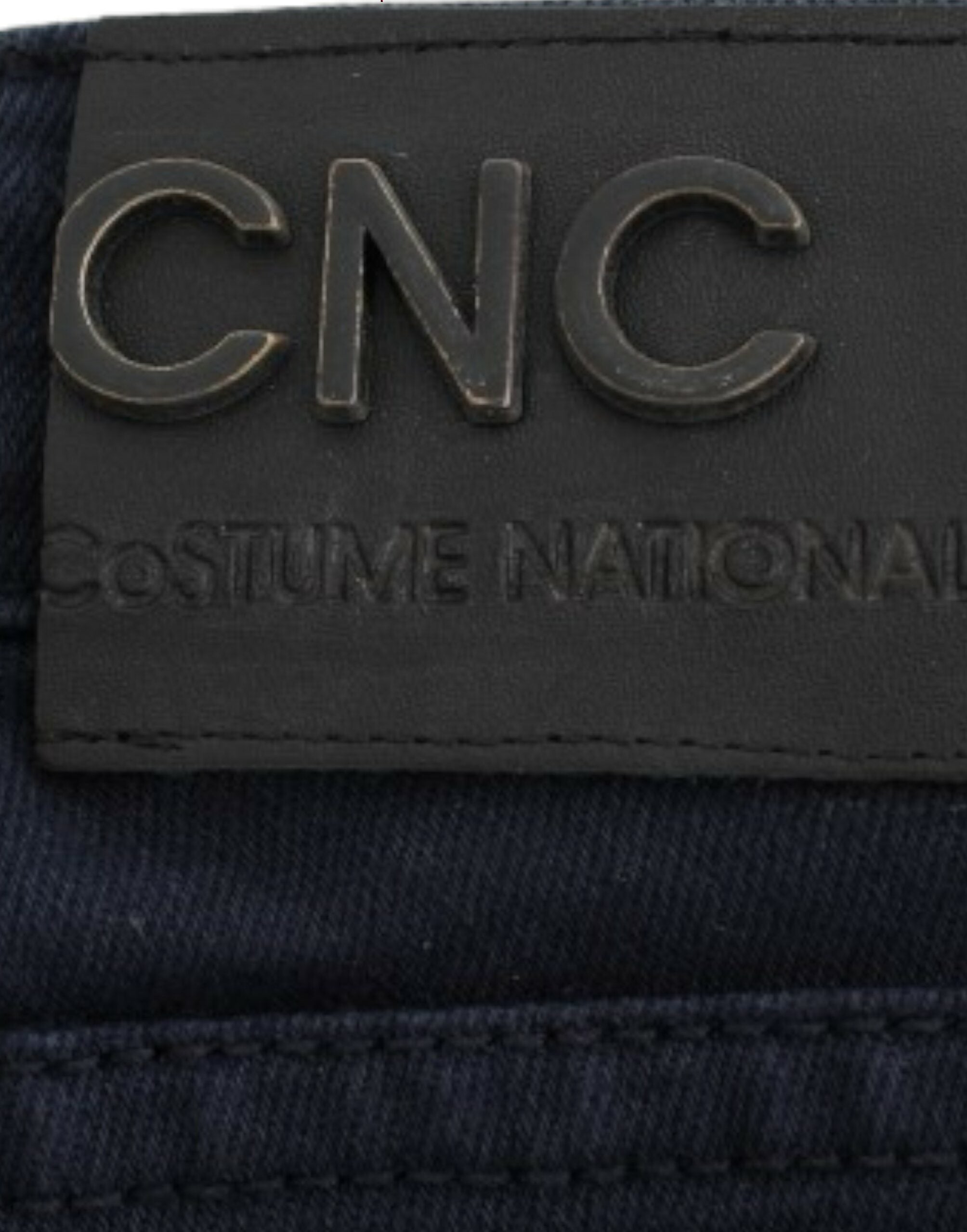 Costume National Chic Blaue Jeans mit geradem Bein