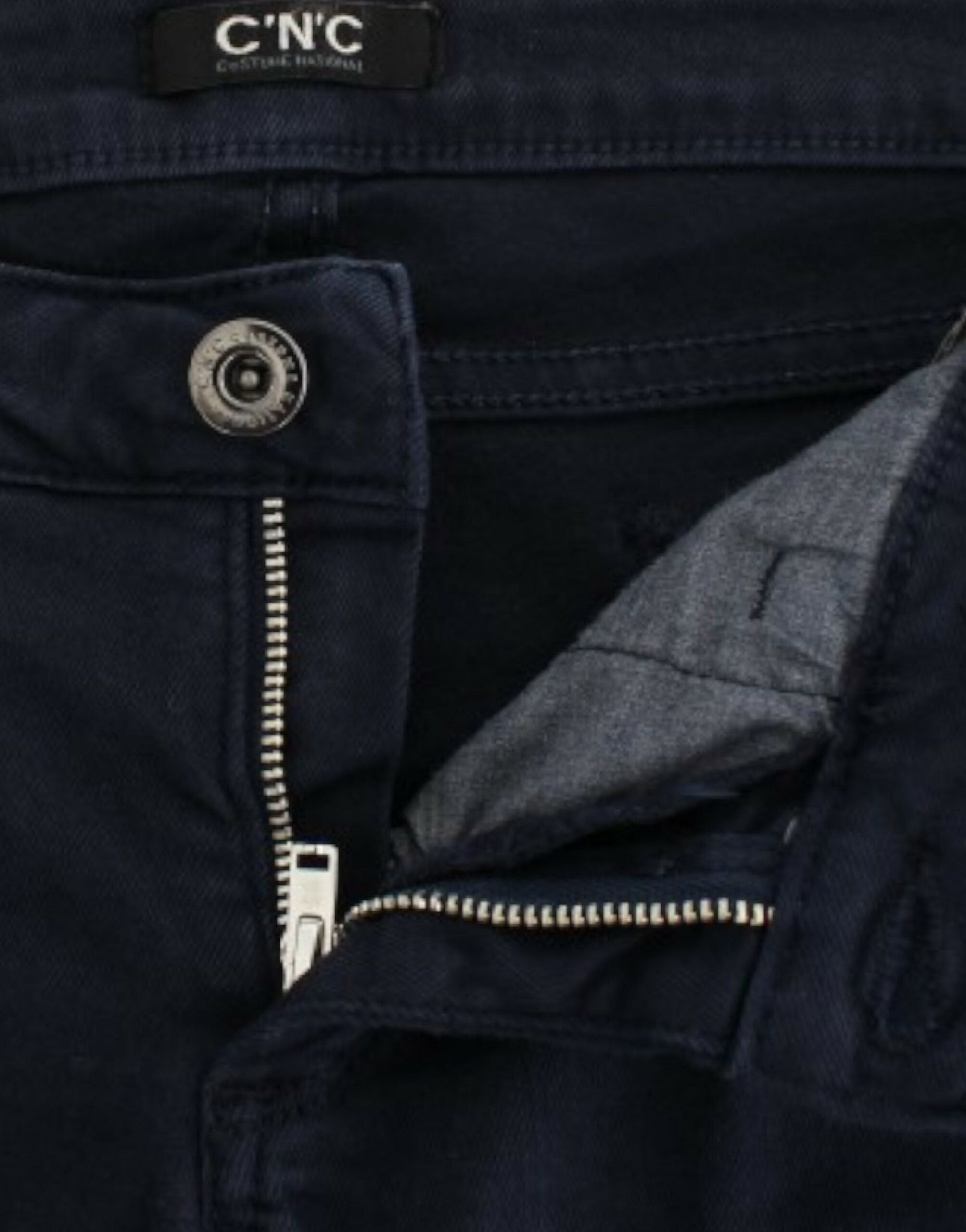 Costume National Chic Blaue Jeans mit geradem Bein