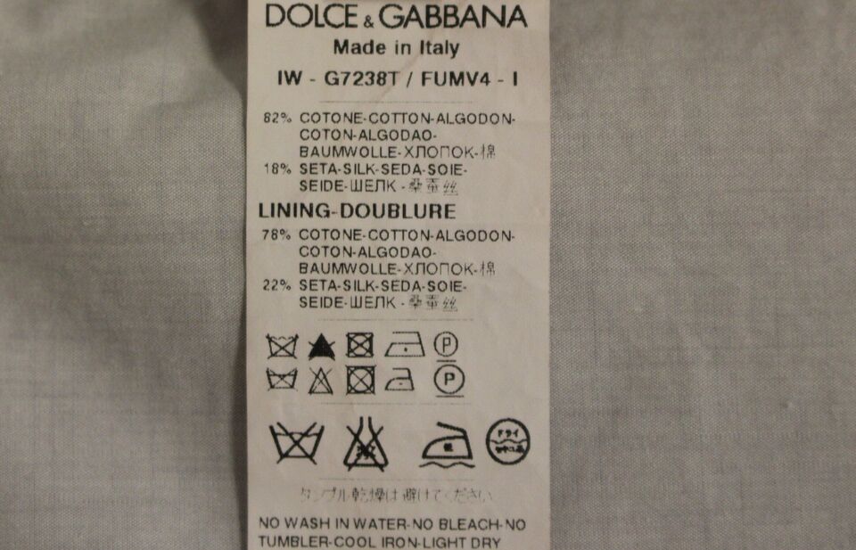Dolce &amp; Gabbana Schicke beige einreihige Weste