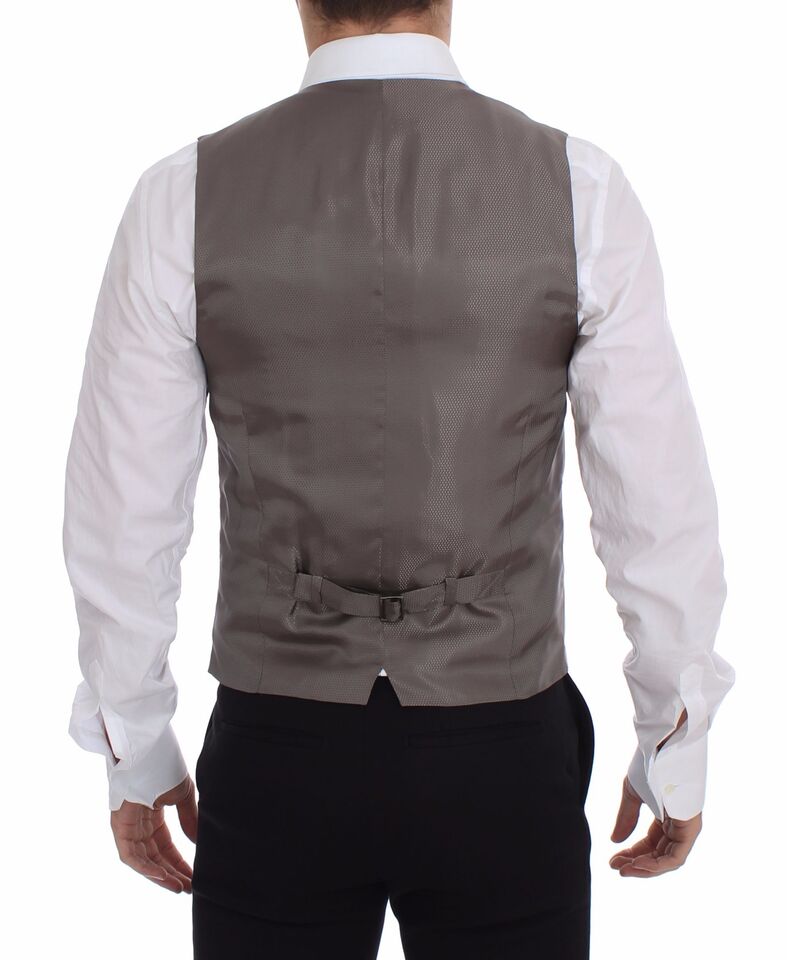 Dolce &amp; Gabbana Elegante beige Baumwollweste