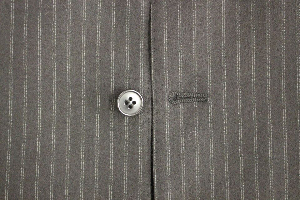 Dolce &amp; Gabbana Elegante schwarz gestreifte Wollweste