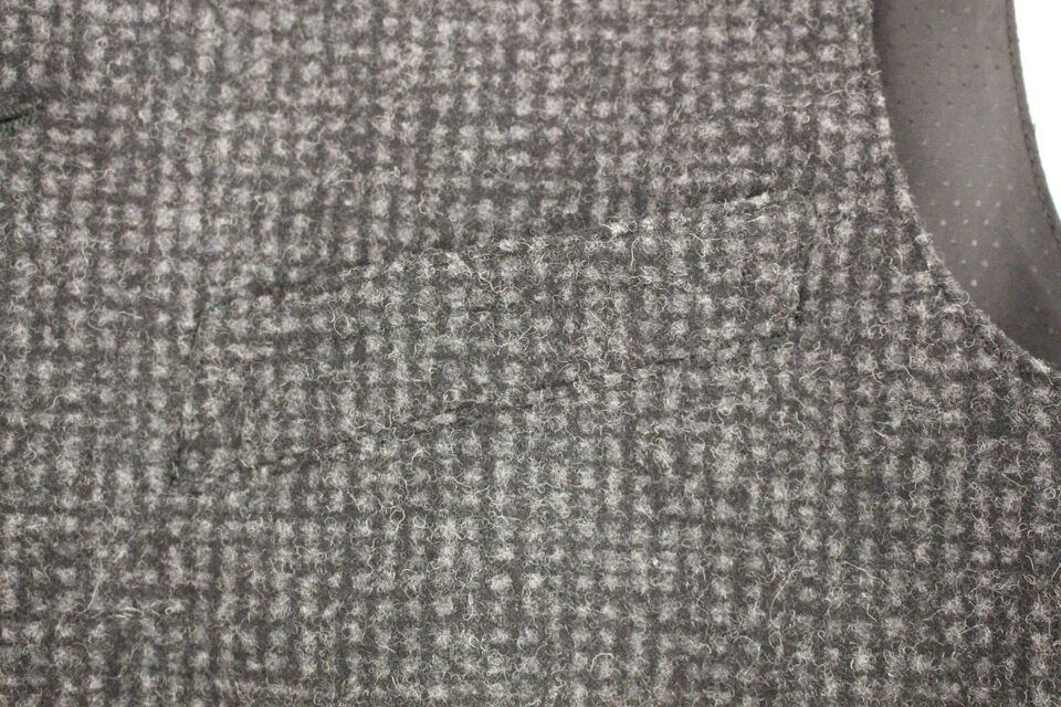 Dolce &amp; Gabbana Elegante Weste aus grauer Wollmischung