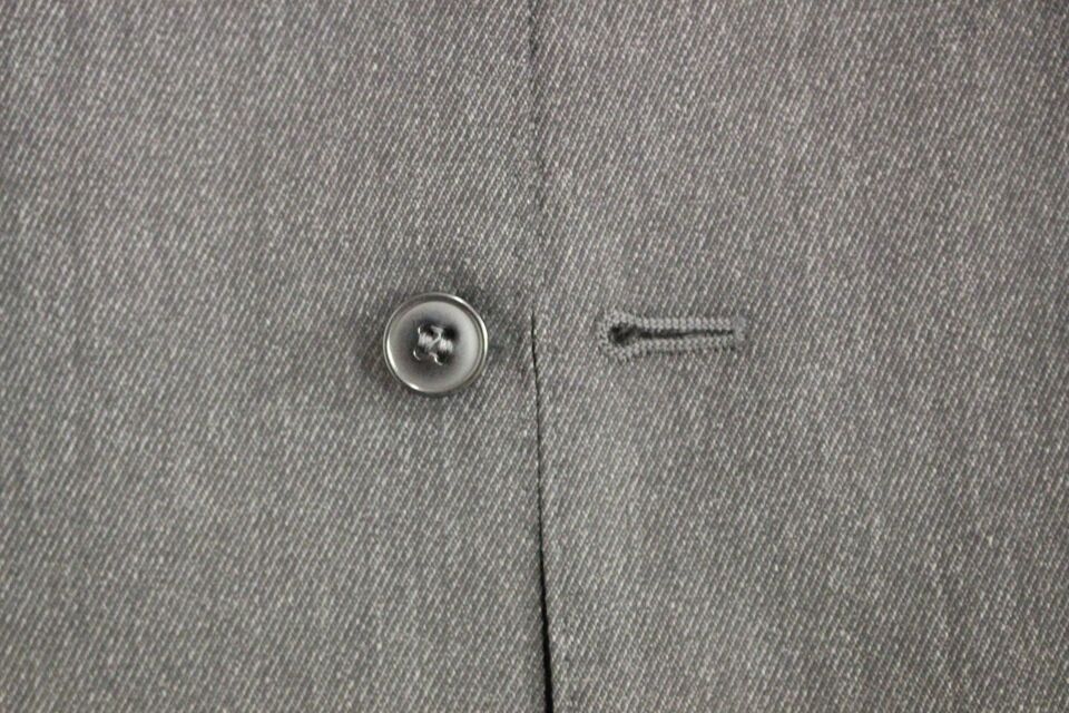 Dolce &amp; Gabbana Elegante formelle Weste aus grauer Wolle