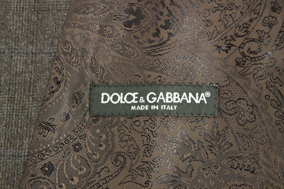 Dolce &amp; Gabbana Elegante karierte Wollweste