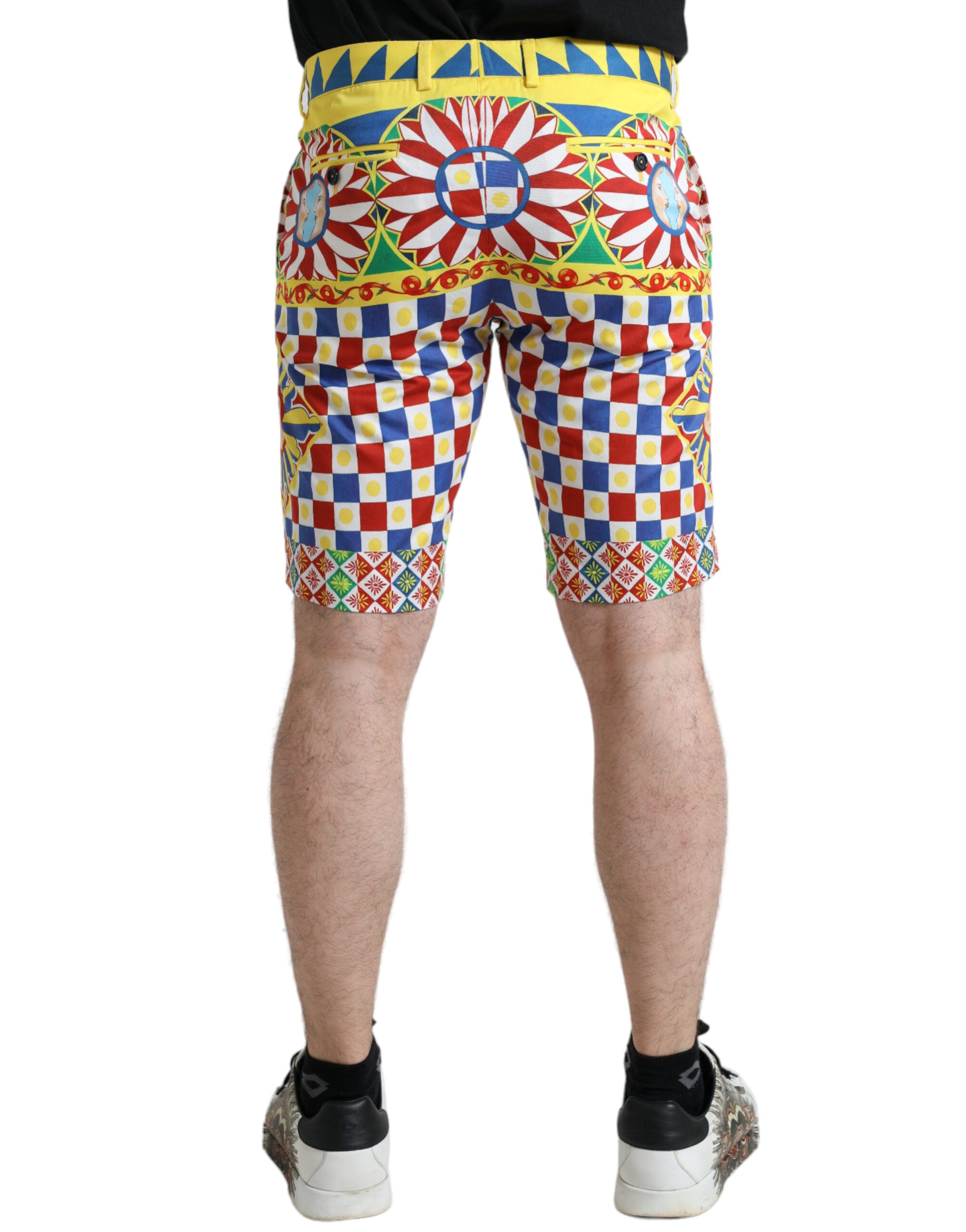 Dolce &amp; Gabbana Bermudashorts mit mehrfarbigem Print